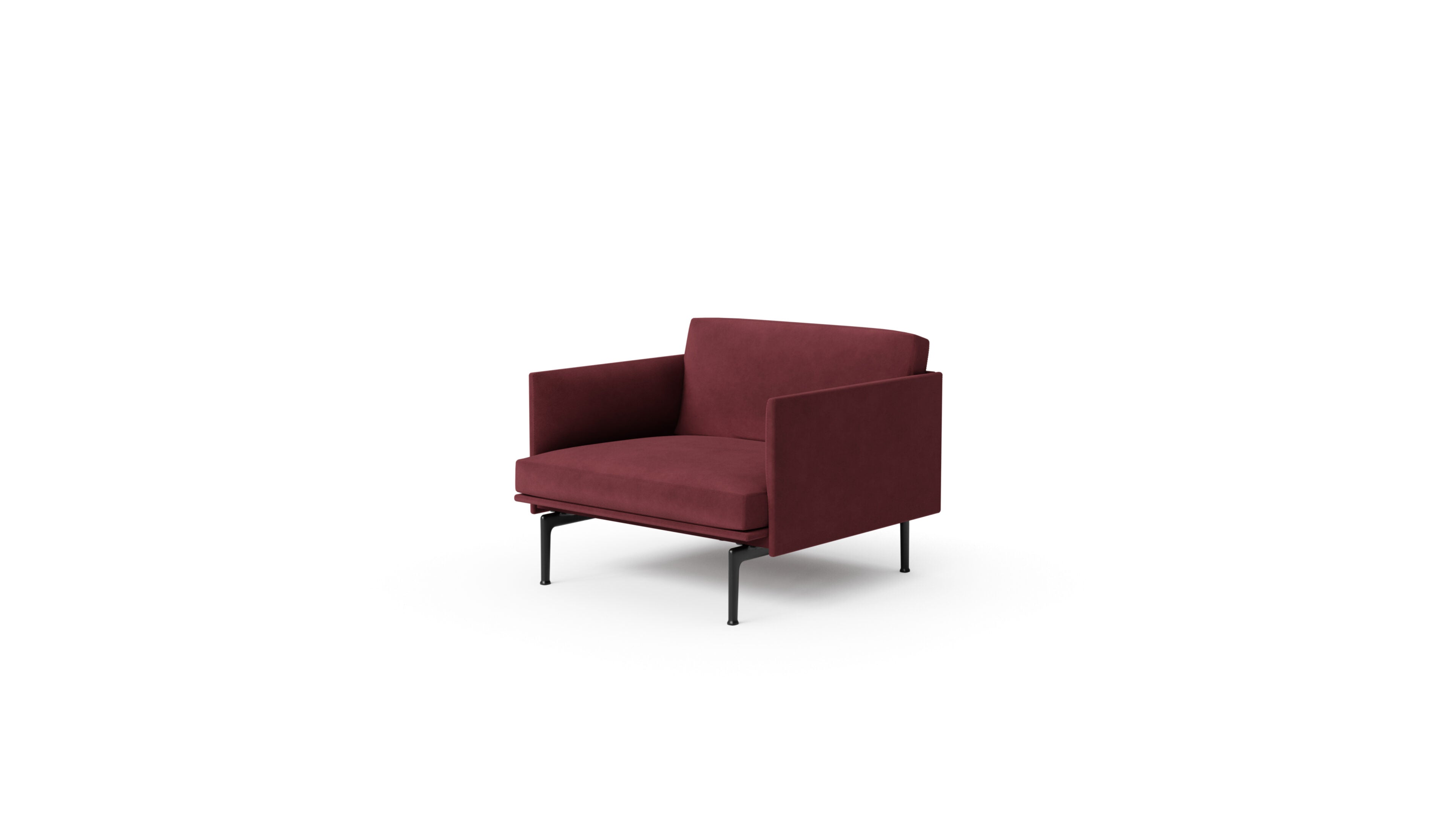 Anderssen and Voll Outline Chair Muuto Style in the USA and Canada - Front Angle 2