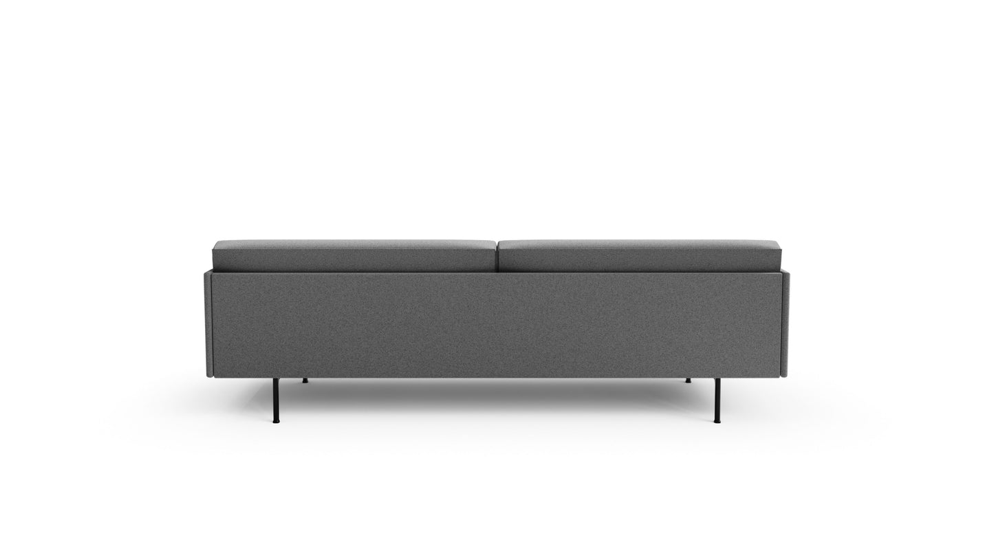 Anderssen and Voll Outline Sofa 3-Seater Muuto Style in the USA and Canada - Back