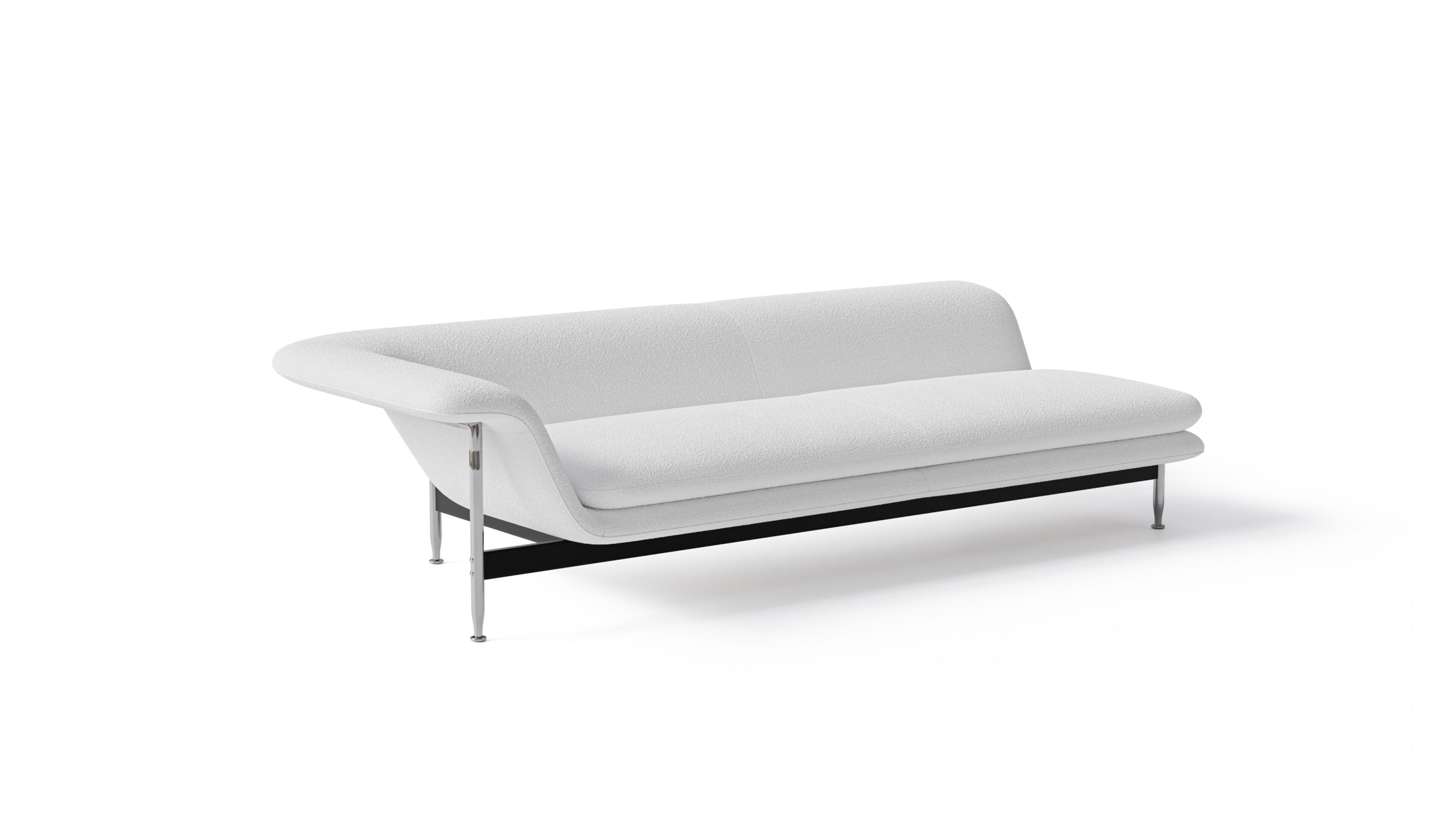 Antonio Citterio Esosoft Sofa Daybed Cassina Style in the USA and Canada - Front Angle