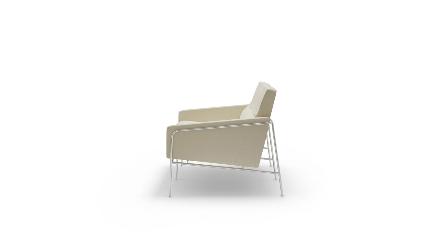 Arne Jacobsen Series 3300 2-Seater Sofa Loveseat 3302 Fritz Hansen Style in Canada and the USA - Side