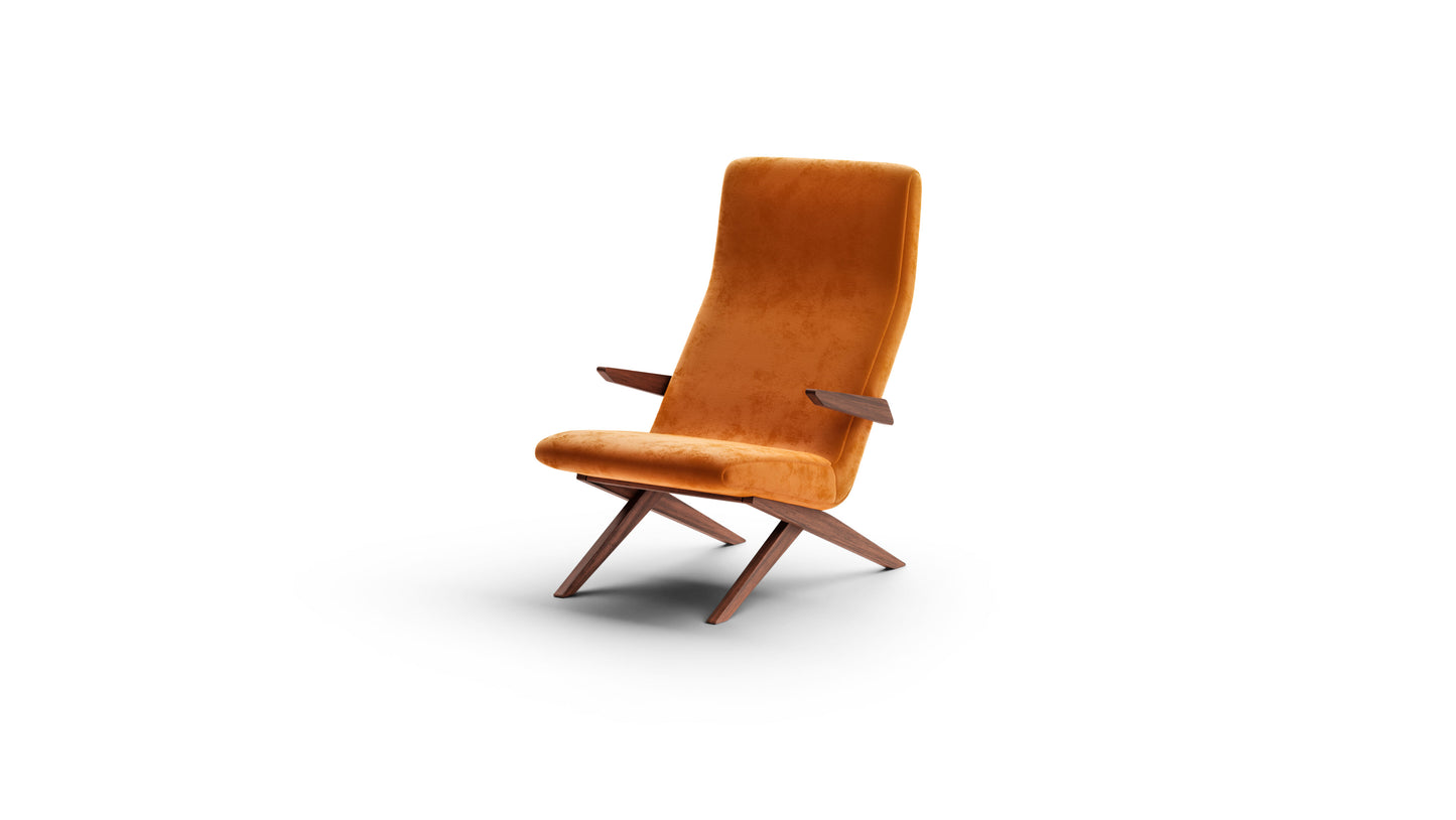 Bodil Kjær High Back Chair in Canada and the USA Armchair - Front Angle 2