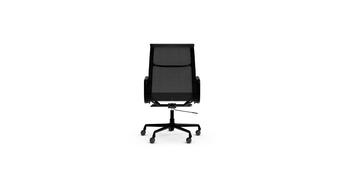 Eames Aluminum Group Executive Mesh Chair in the USA and Canada - Back