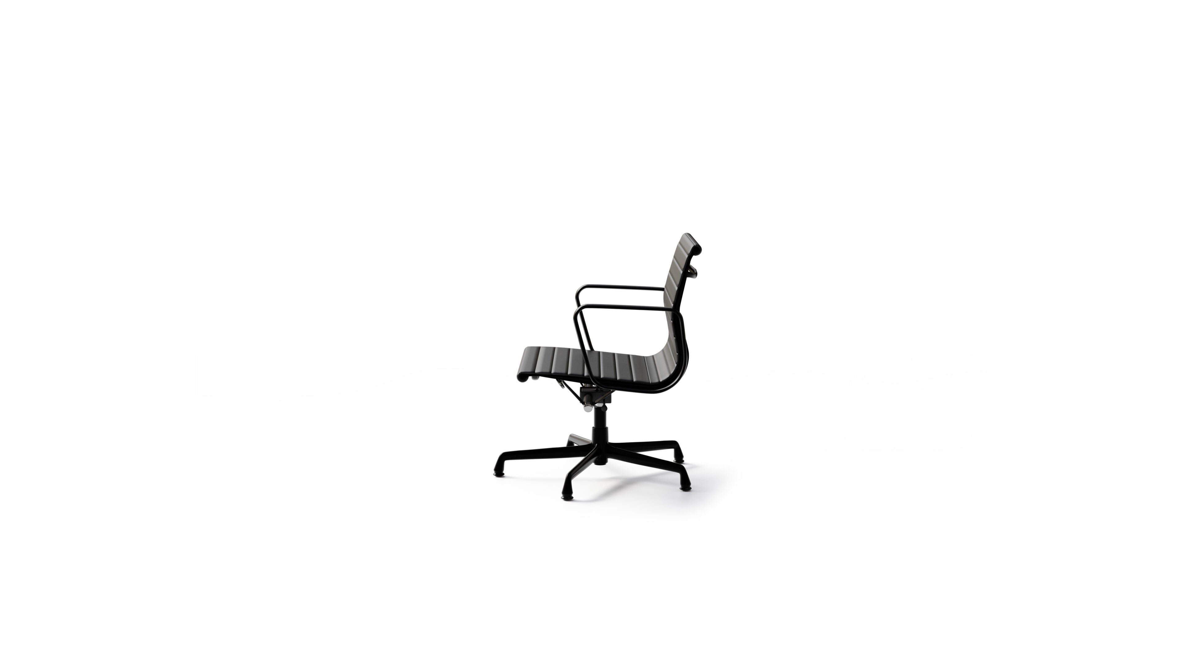 Eames Aluminum Group Management Chair EA 334 in the USA and Canada - Side