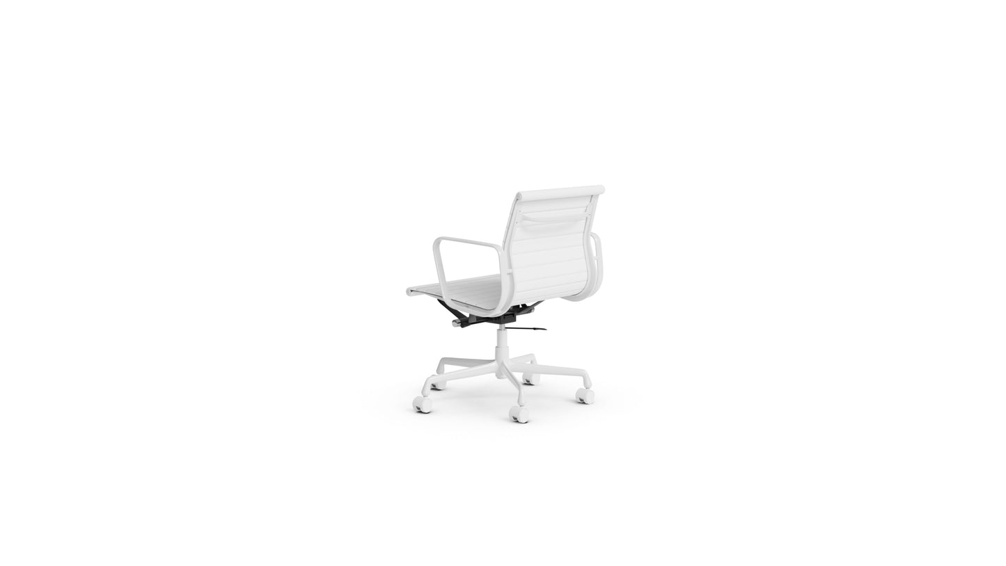 Eames Aluminum Group Management Chair EA 335E in the USA and Canada - Back Angle
