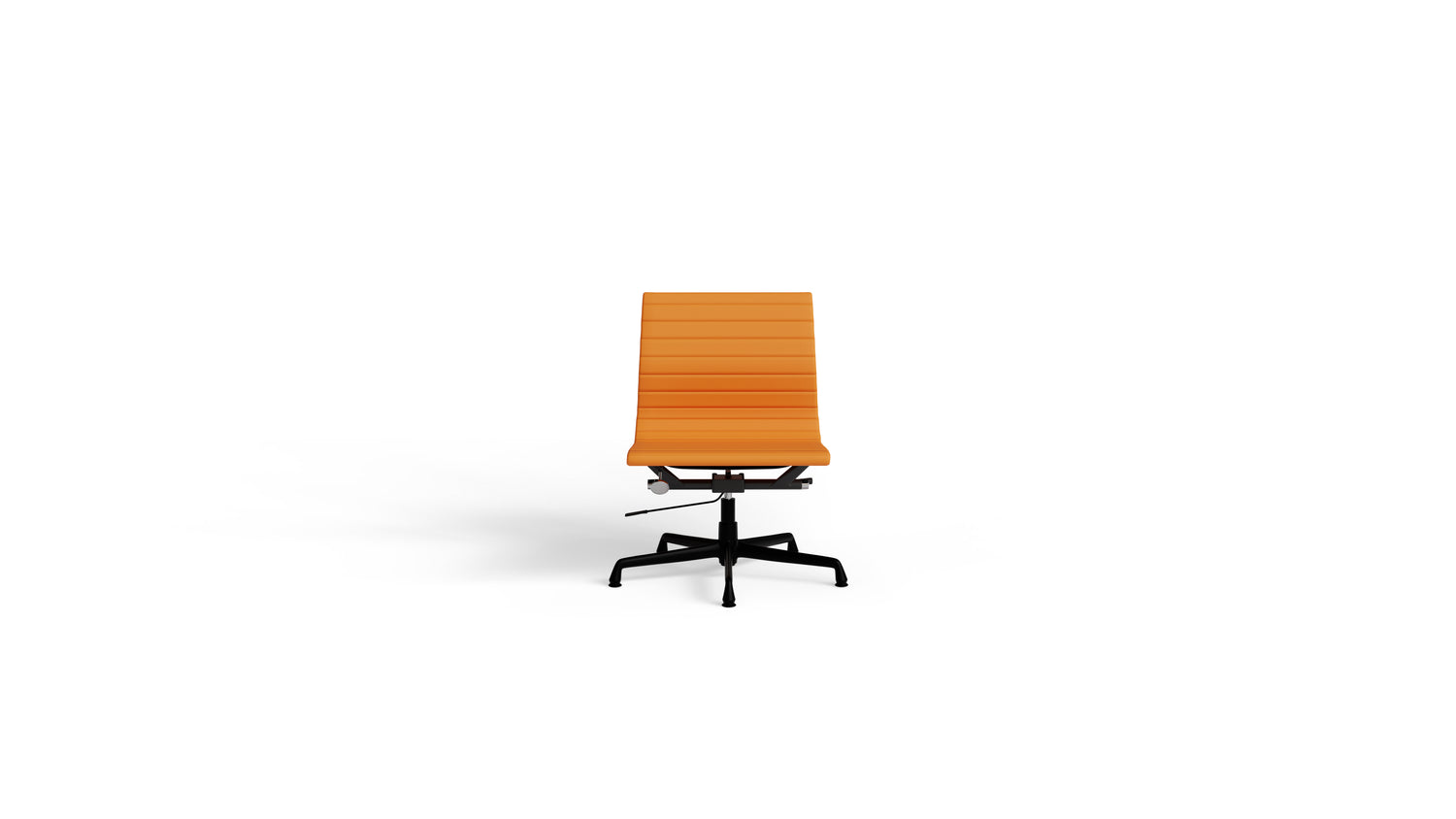 Eames Aluminum Group Management Side Chair EA 306 in the USA and Canada - Front