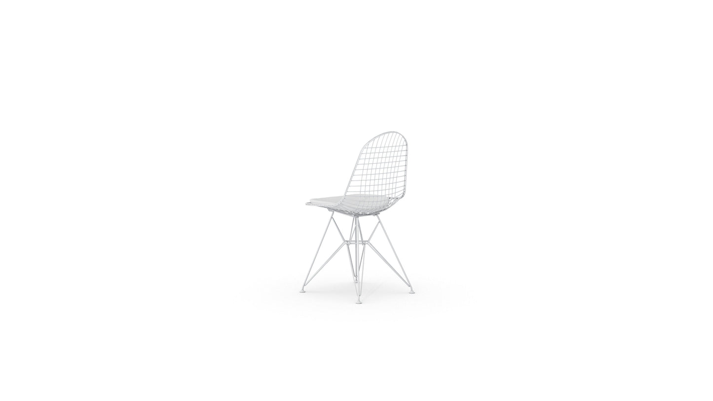 Eames DKR-5 Upholstered Seat Eiffel Chair in Canada and the USA - Back Angle