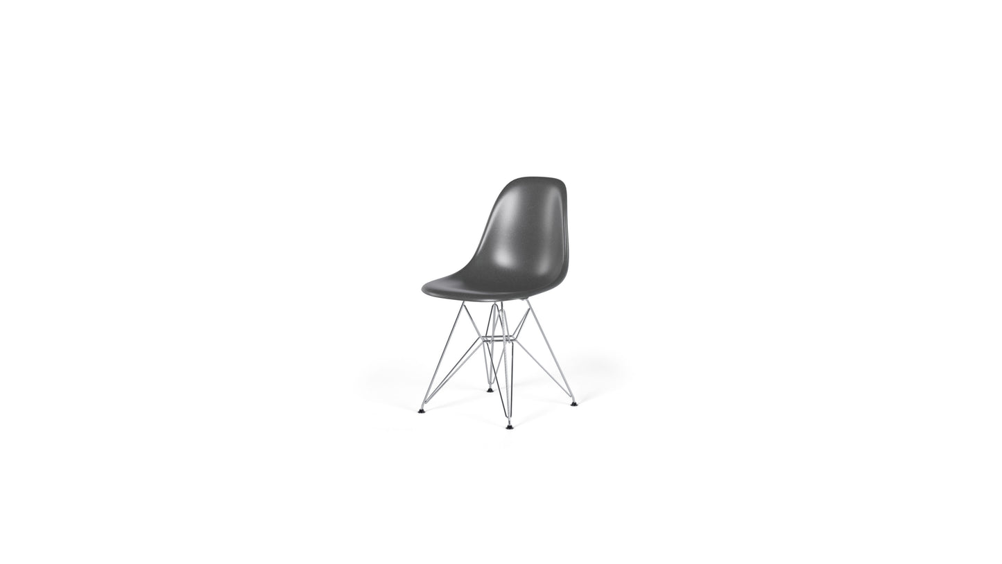 Eames Molded Fiberglass Dining Chair Rod Base in Canada and the USA DFSR - Front Angle 2