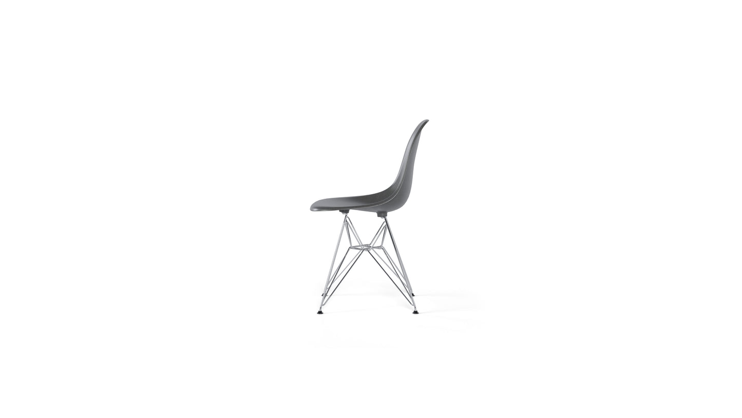 Eames Molded Fiberglass Dining Chair Rod Base in Canada and the USA DFSR - Side