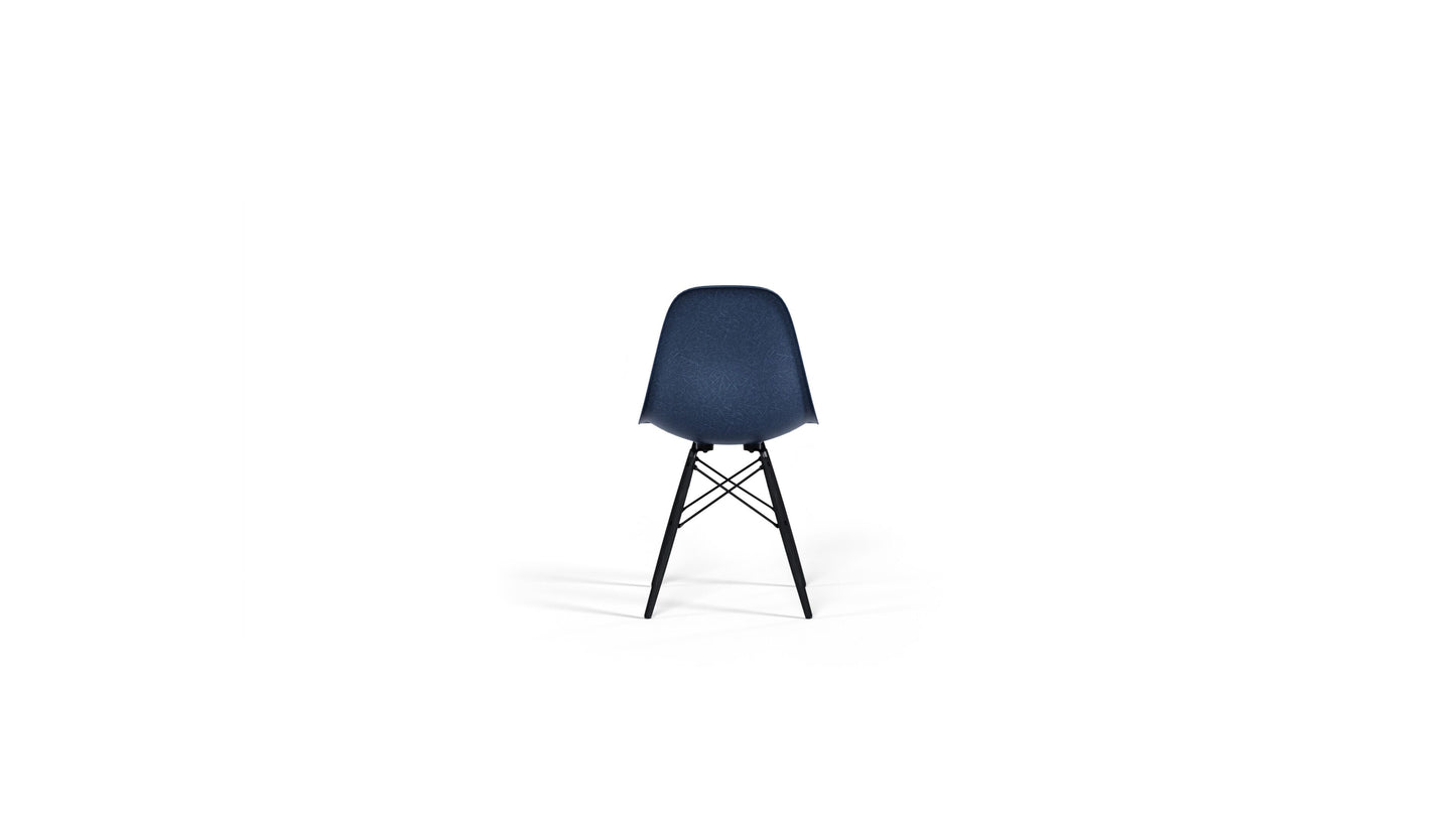 Eames Molded Fiberglass Side Chair with Wood Base in Canada and the USA DFSW & DSW - Back