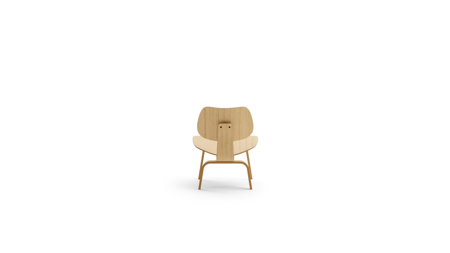 Eames Molded Plywood Lounge Chair in Canada and the USA Eames LCW Plywood Chair - Back