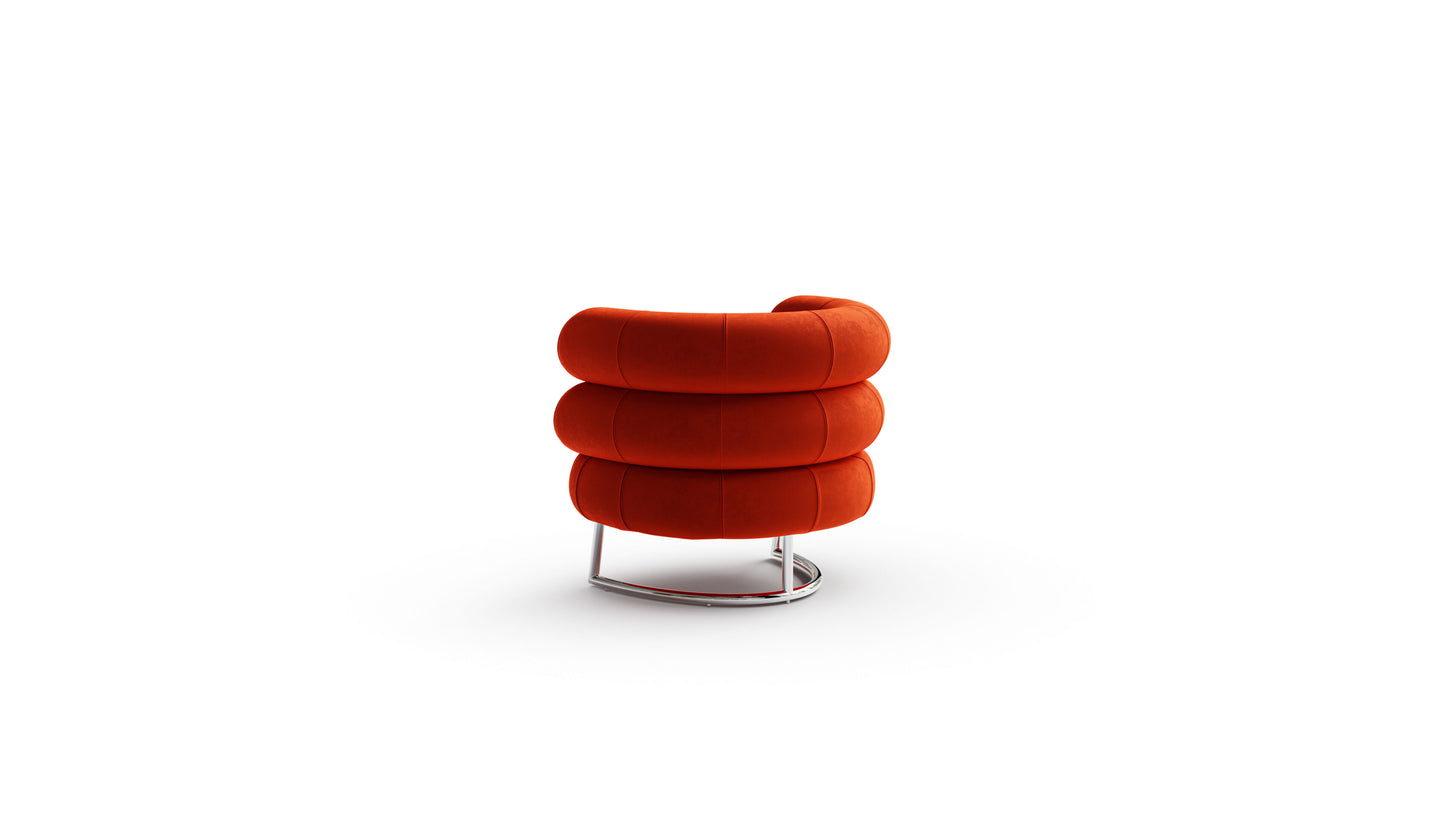 Eileen Gray Bibendum Chair in the USA and Canada - Back Angle