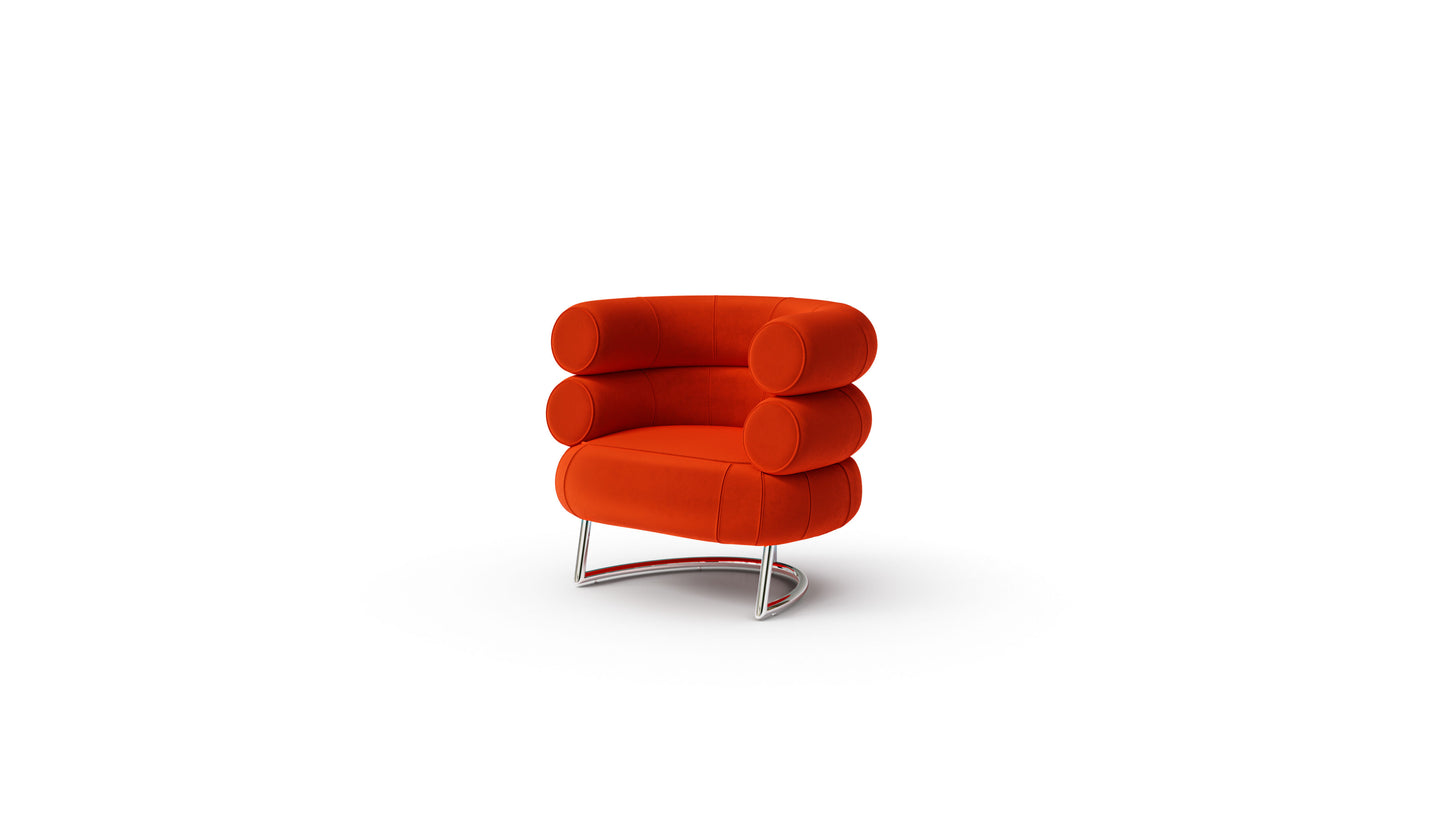 Eileen Gray Bibendum Chair in the USA and Canada - Front Angle 2