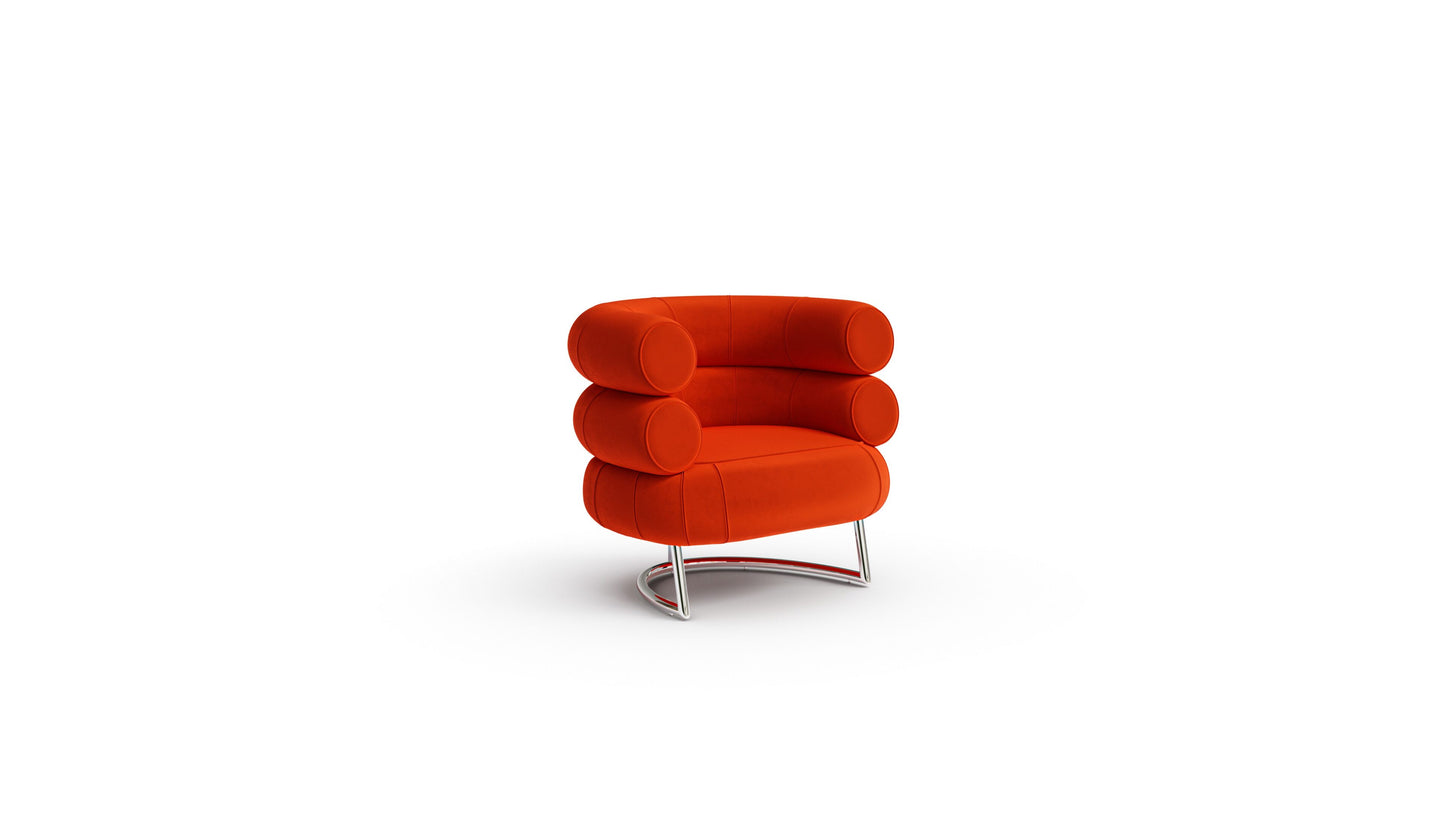 Eileen Gray Bibendum Chair in the USA and Canada - Front Angle