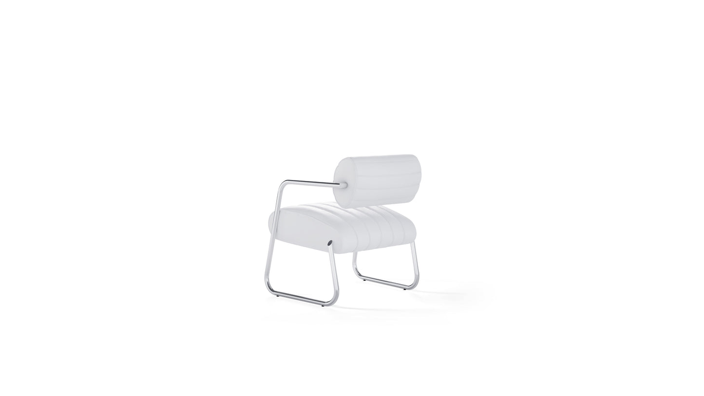 Eileen Gray Bonaparte Armchair in the USA and Canada - Back Angle