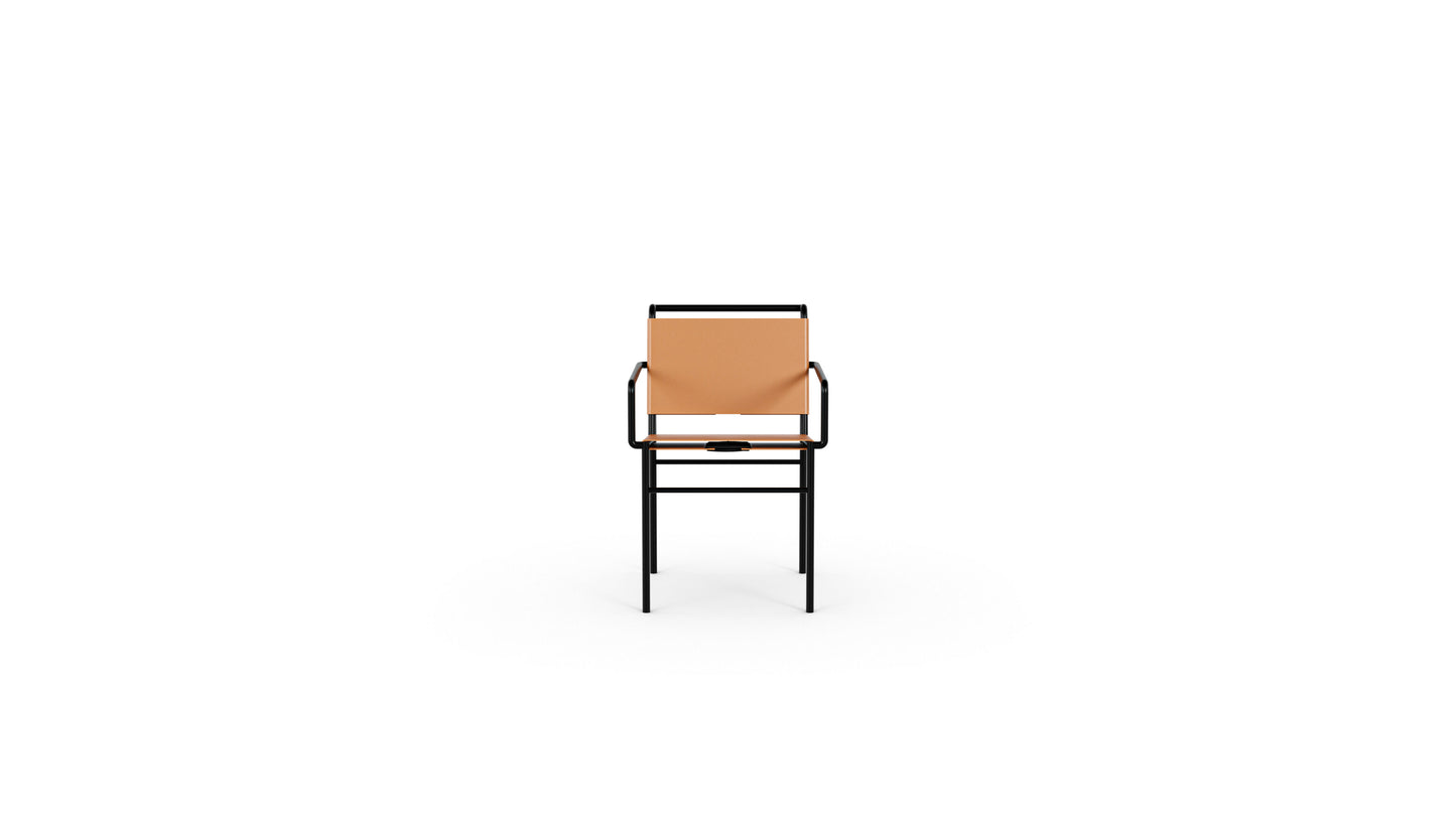 Eileen Gray Roquebrune Chair Armchair in Canada and the USA - Front