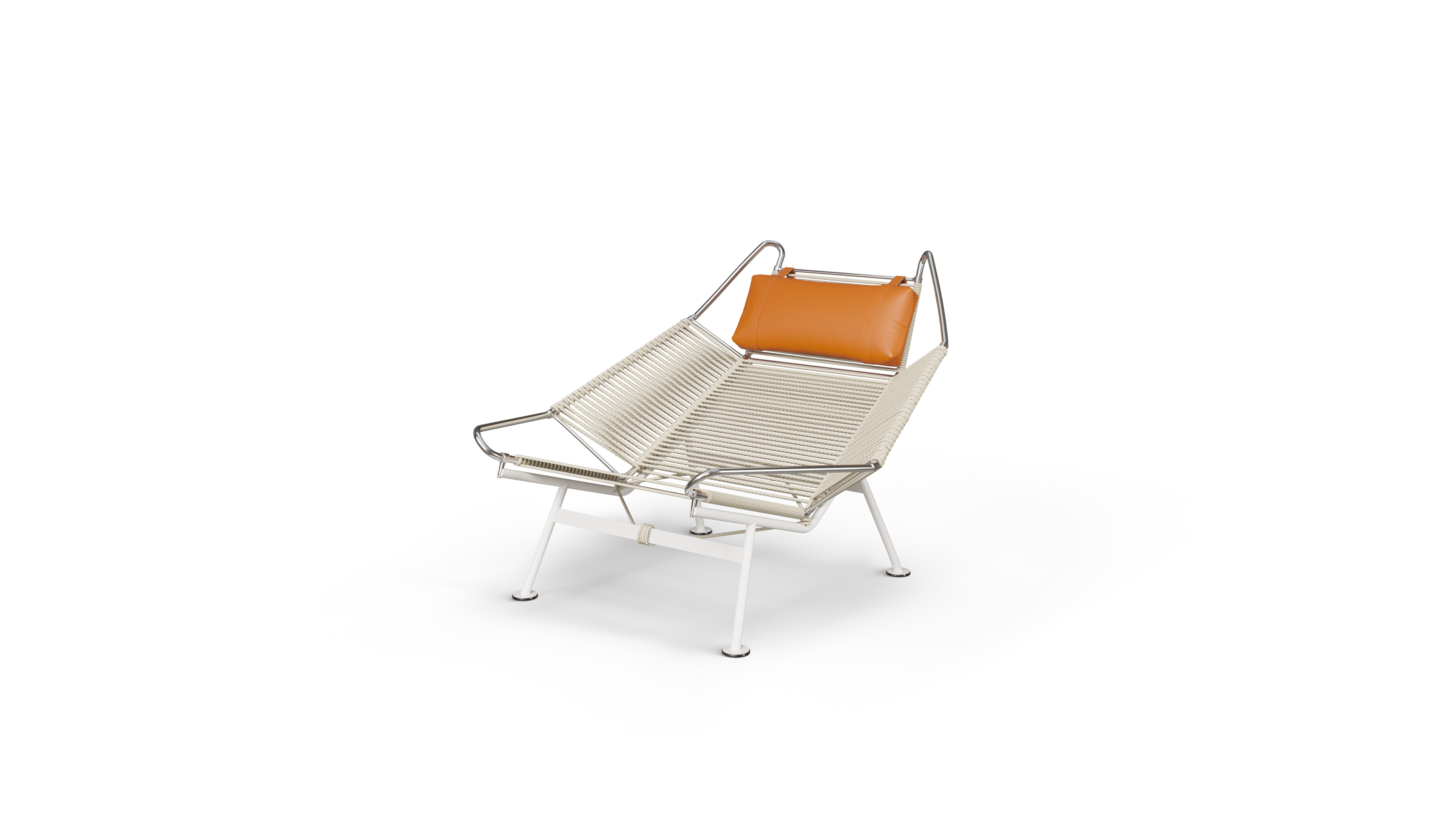 Flag Halyard Chair - Light Model Front Angle 2