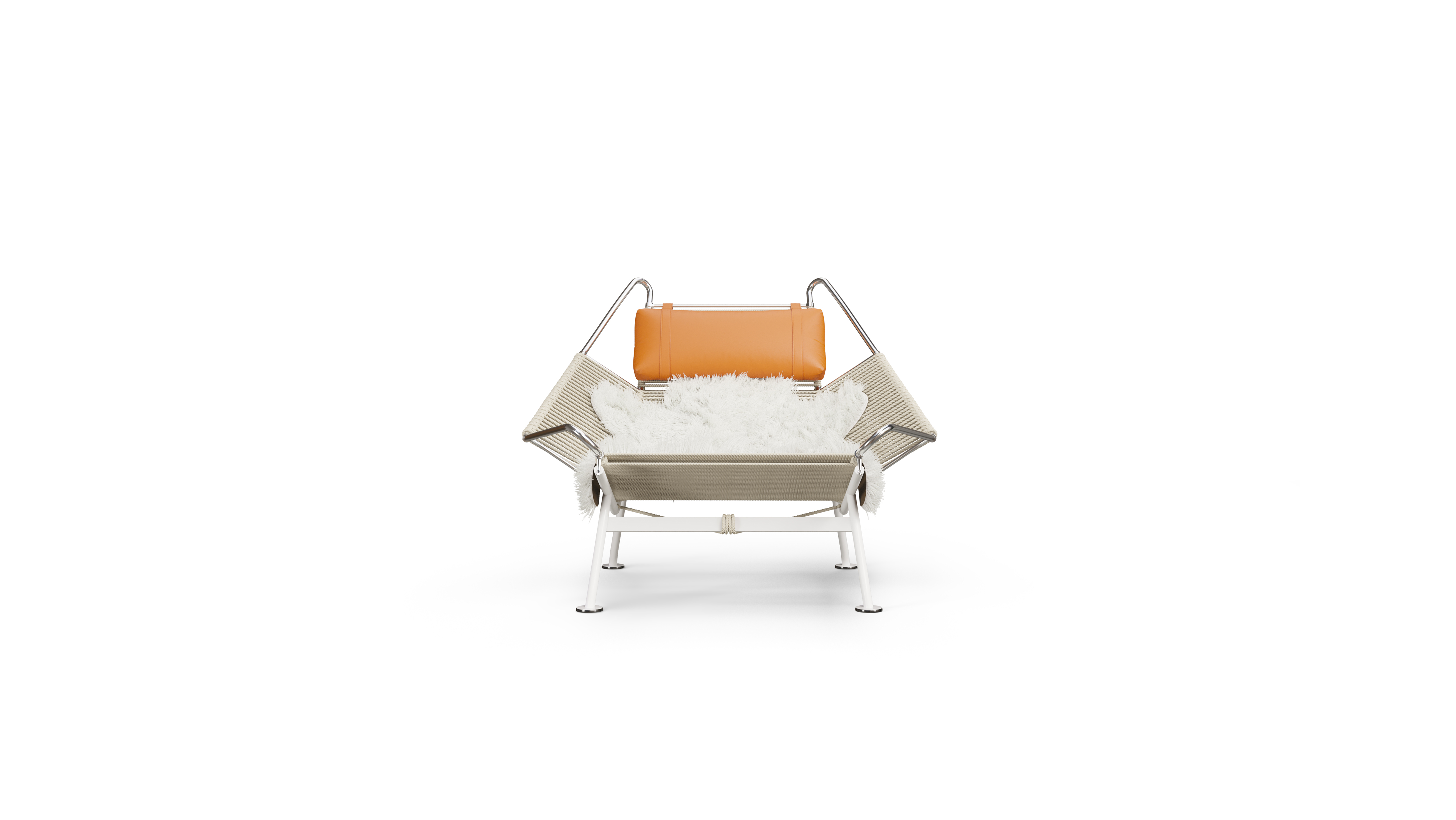 Flag Halyard Chair - Light Model Front