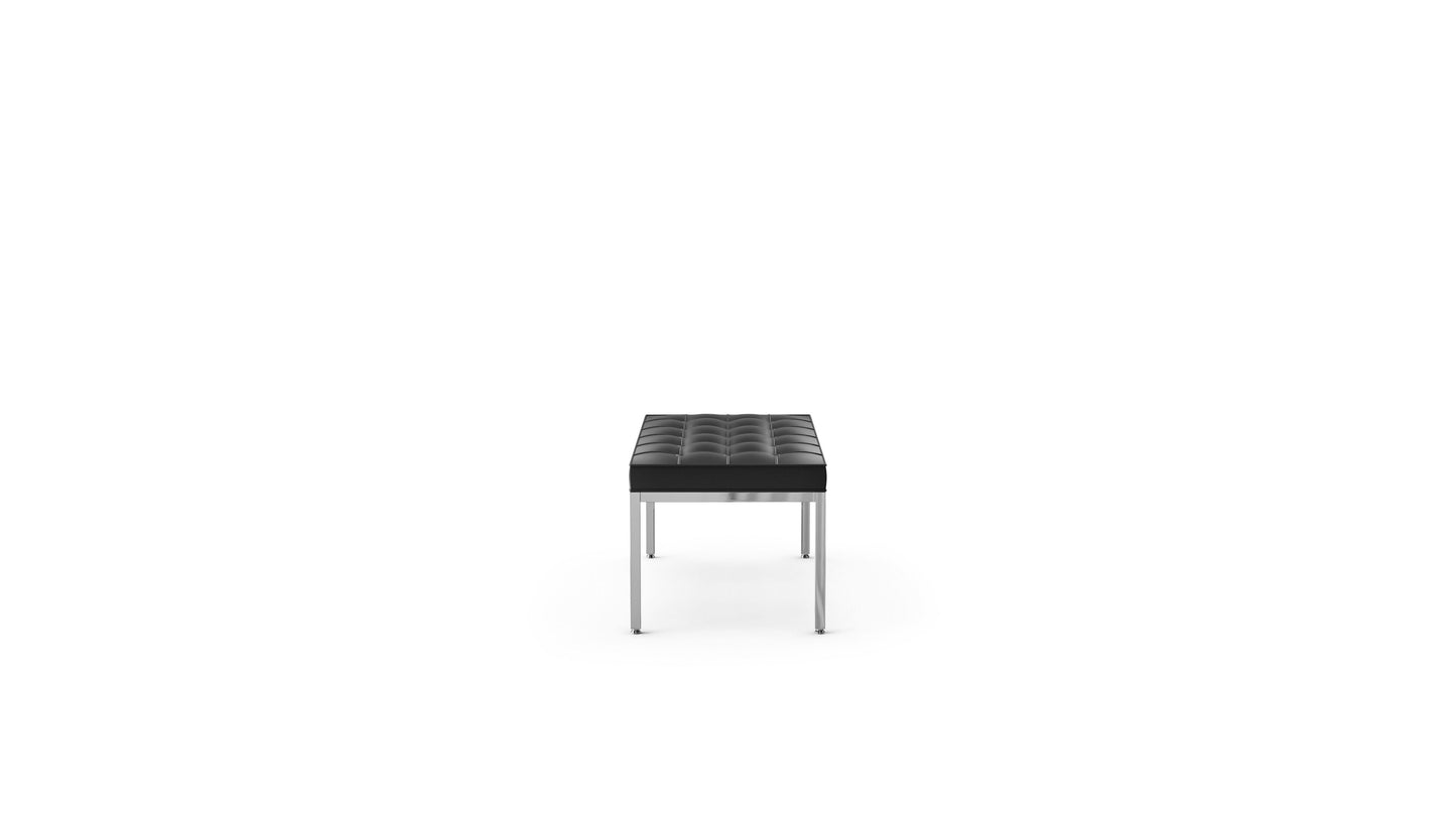 Florence Knoll 2-Seater Bench in the USA and Canada - Side