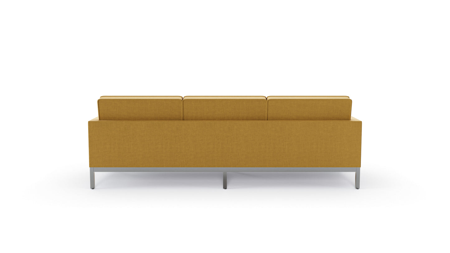 Florence Knoll 3-Seat Sofa in the USA and Canada - Back