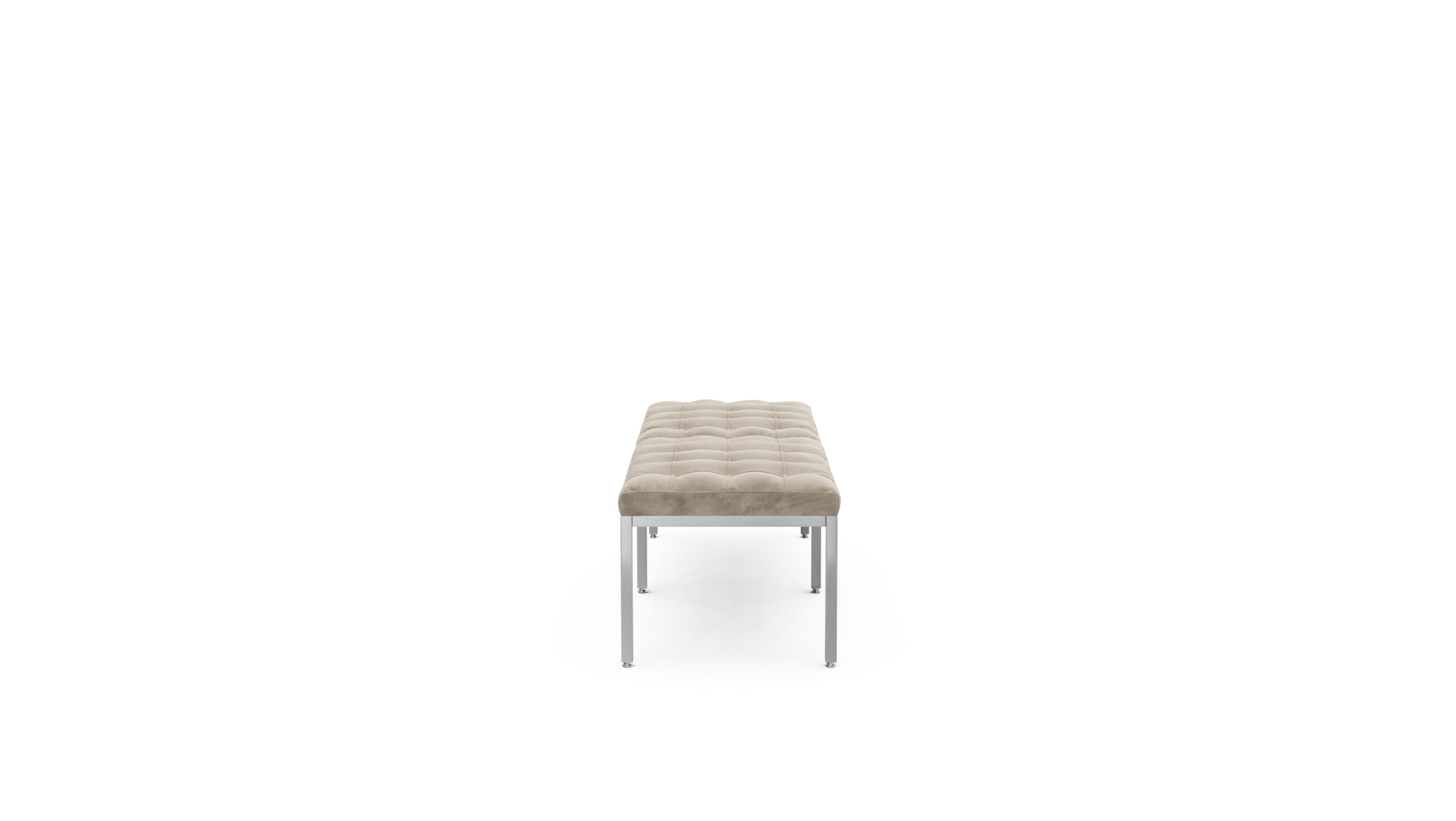 Florence Knoll 3-Seater Bench in the USA and Canada - Side