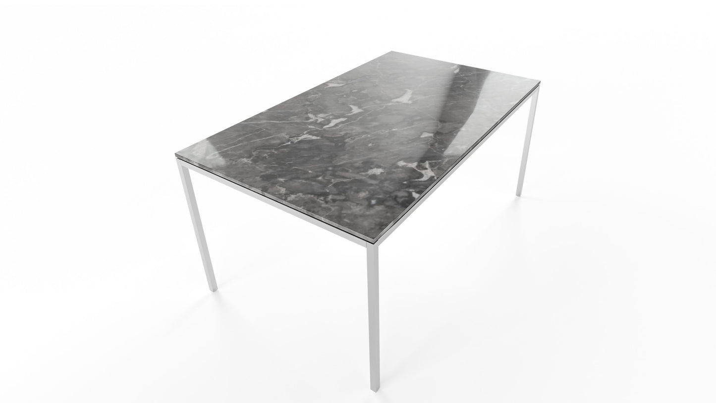 Florence Knoll Dining Table in the USA and Canada 60x36 inch - Closeup
