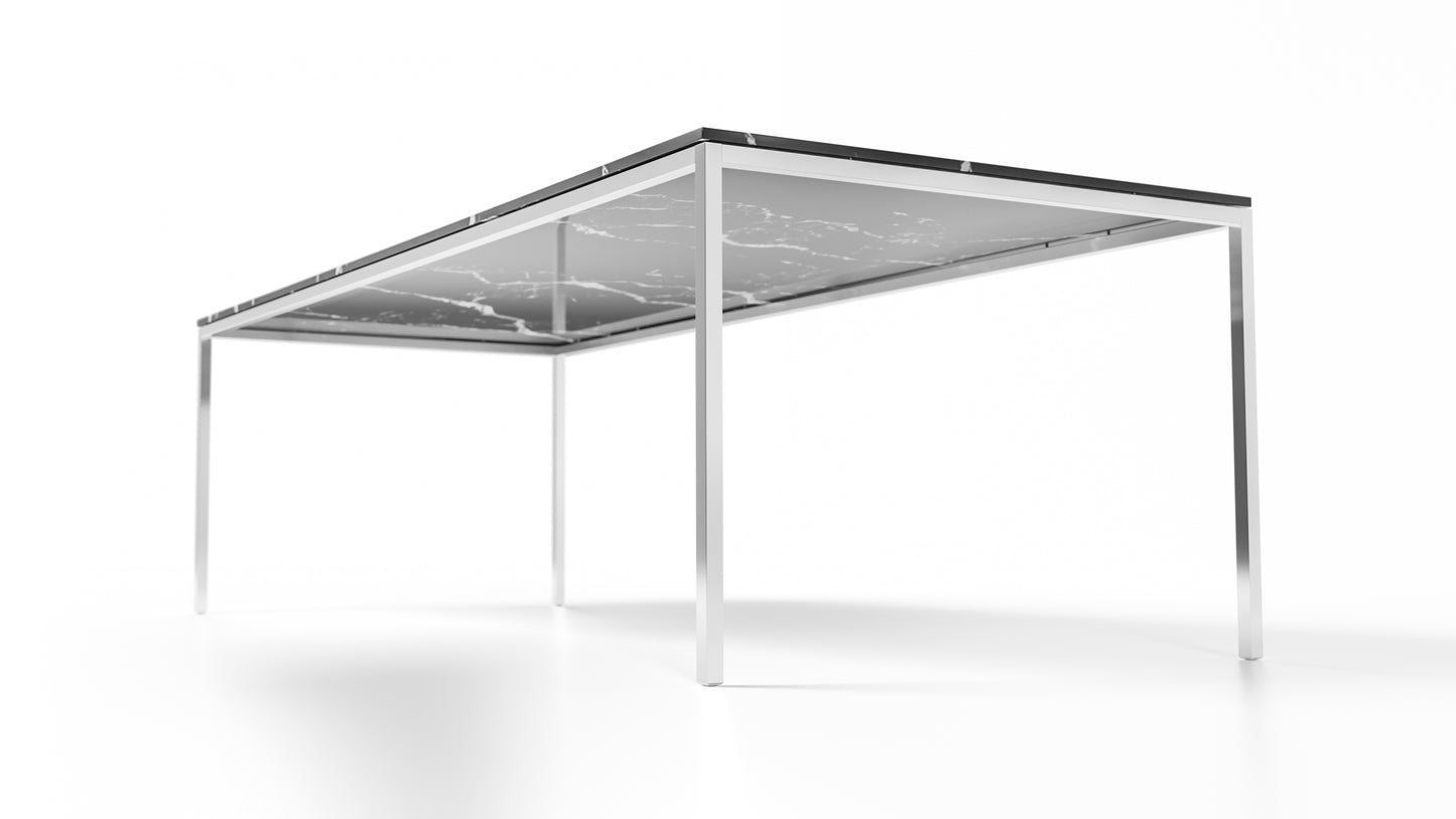 Florence Knoll Dining Table in the USA and Canada - Back Angle