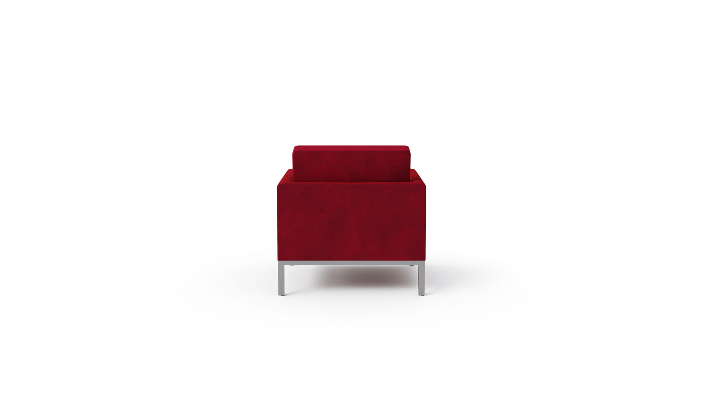 Florence Knoll Lounge Chair in the USA and Canada - Back