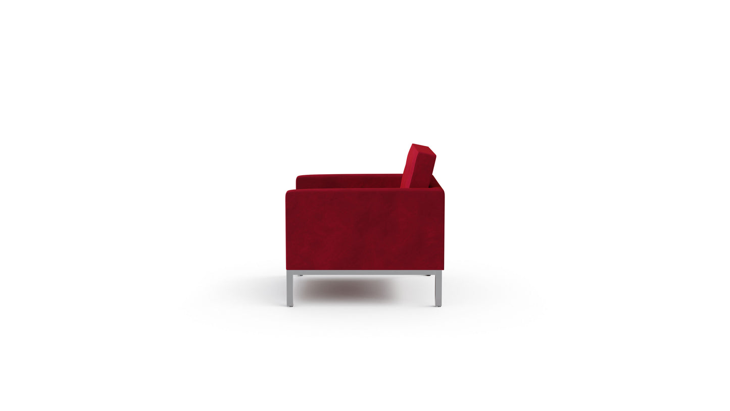 Florence Knoll Lounge Chair in the USA and Canada - Side