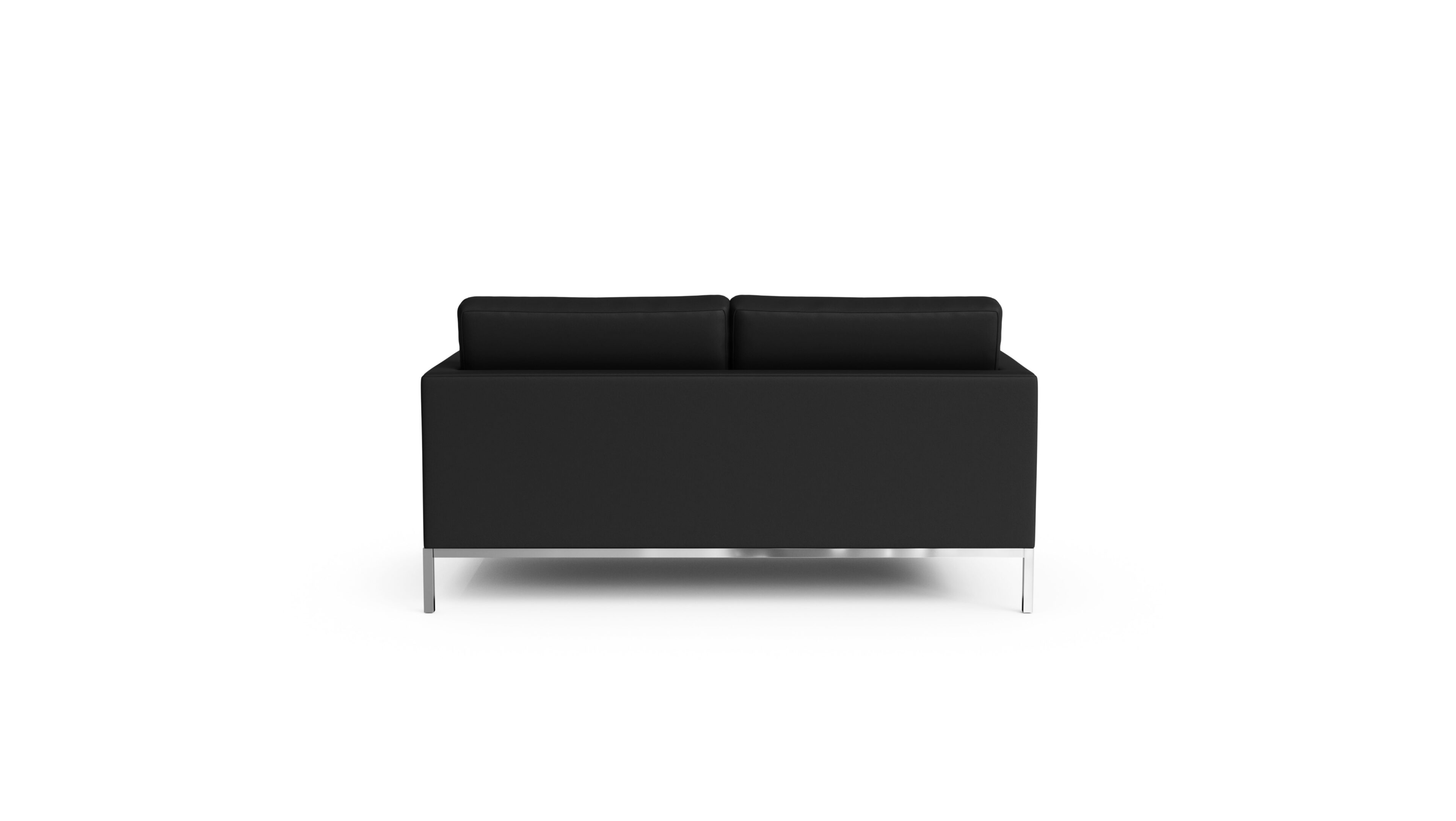Florence Knoll Relaxed 2-Seater Sofa Settee in the USA and Canada - Back