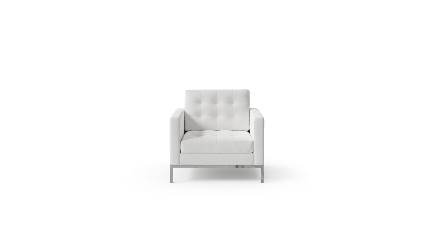 Florence Knoll Relaxed Lounge Chair in the USA and Canada - Front