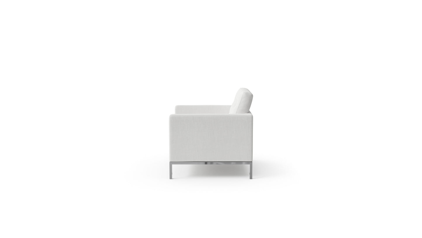 Florence Knoll Relaxed Lounge Chair in the USA and Canada - Side