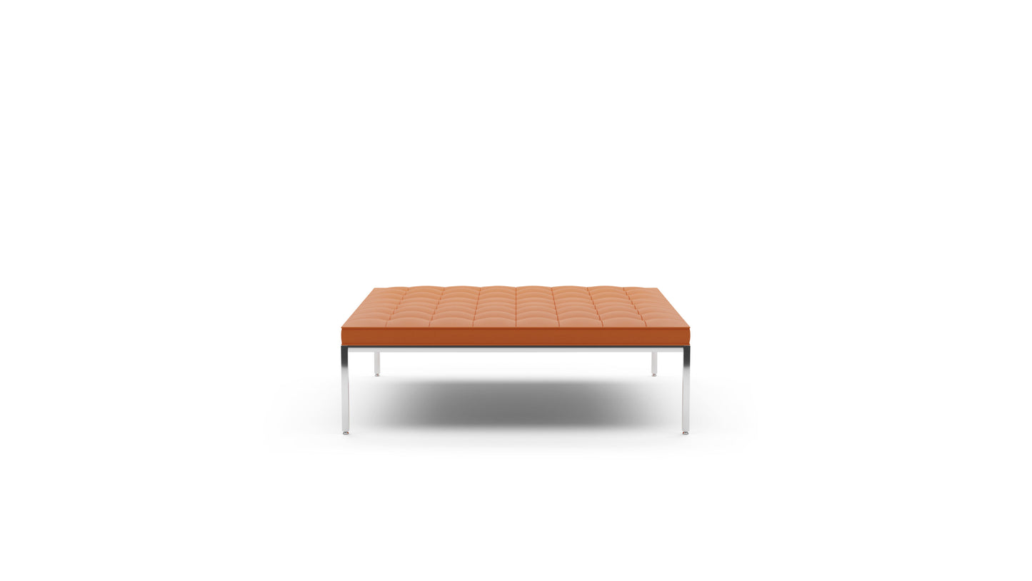 Florence Knoll Relaxed Medium Square Bench in Canada and the USA - Front