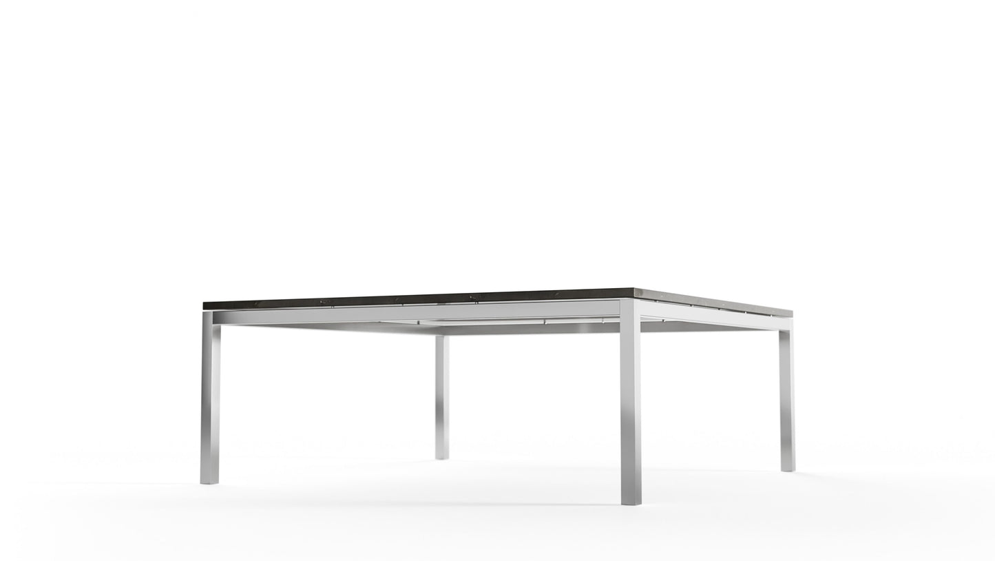 Florence Knoll Square Coffee Table Low 35 inch in the USA and Canada - Back Angle