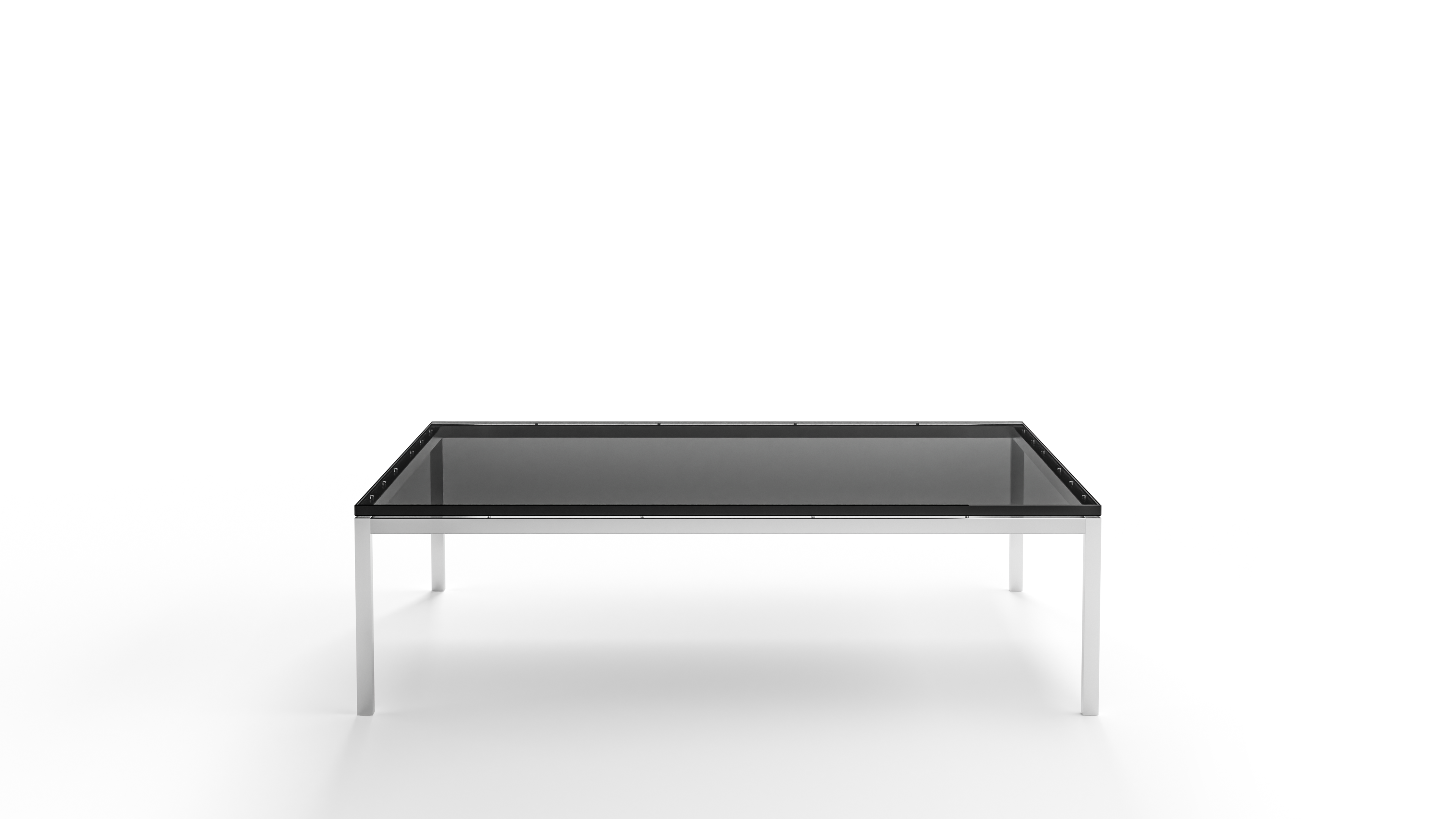 Florence Knoll Square Coffee Table Low 47 inch in the USA and Canada - Closeup