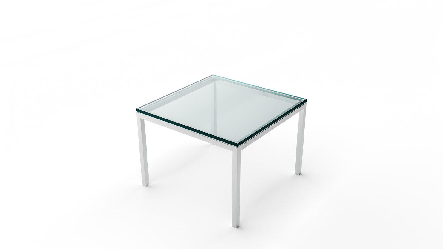 Florence Knoll Square Coffee Table Standard 24 inch in the USA and Canada - Closeup