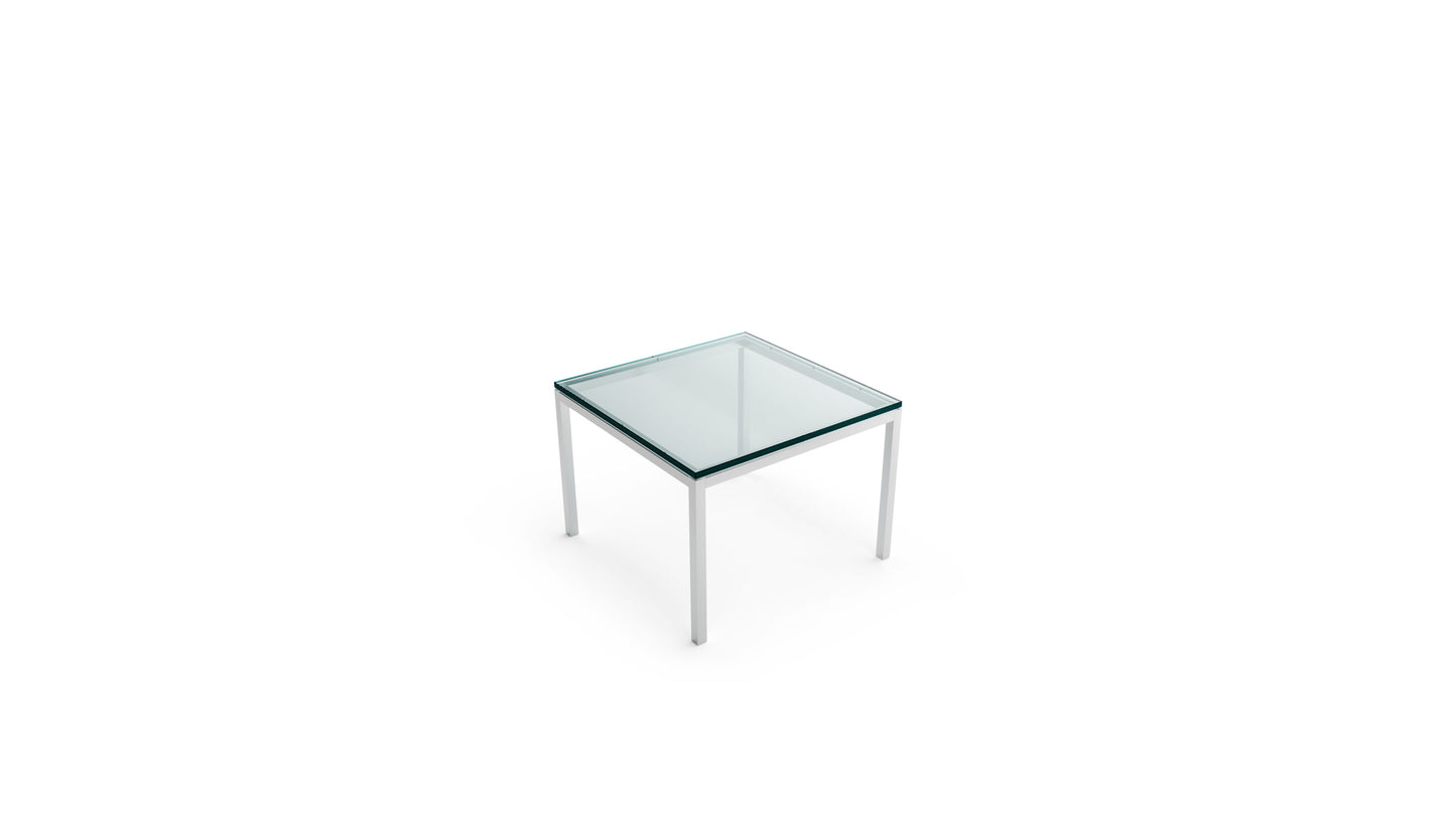 Florence Knoll Square Coffee Table Standard 24 inch in the USA and Canada - Front Angle 2