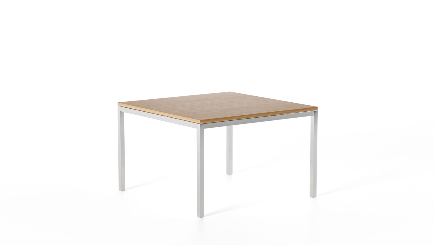 Florence Knoll Square End Table 29 inch in the USA and Canada - Back Angle