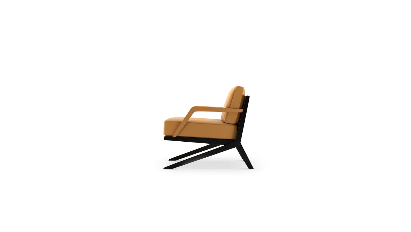 Gordon Guillaumier DS-60 Armchair De Sede Style in the USA and Canada - Side