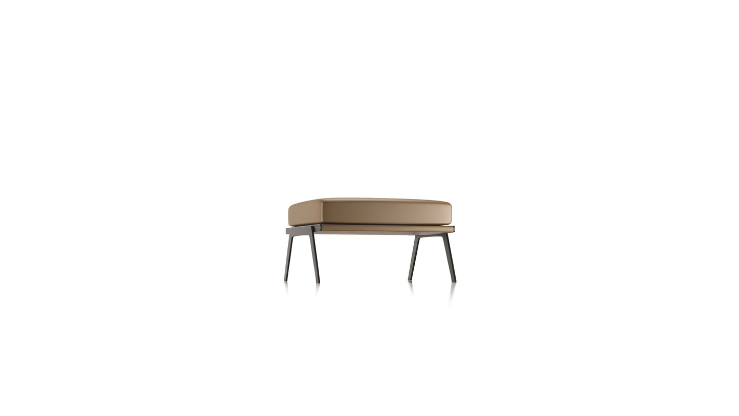 Gordon Guillaumier DS-60 Ottoman De Sede Style in the USA and Canada - Front Angle 2