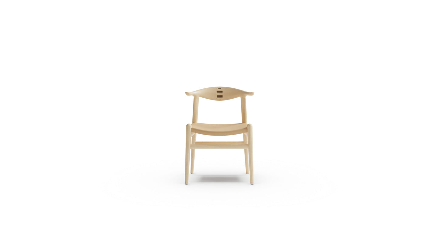 Hans J. Wegner Cow Horn Chair Model JH505 in Canada and the USA - Front