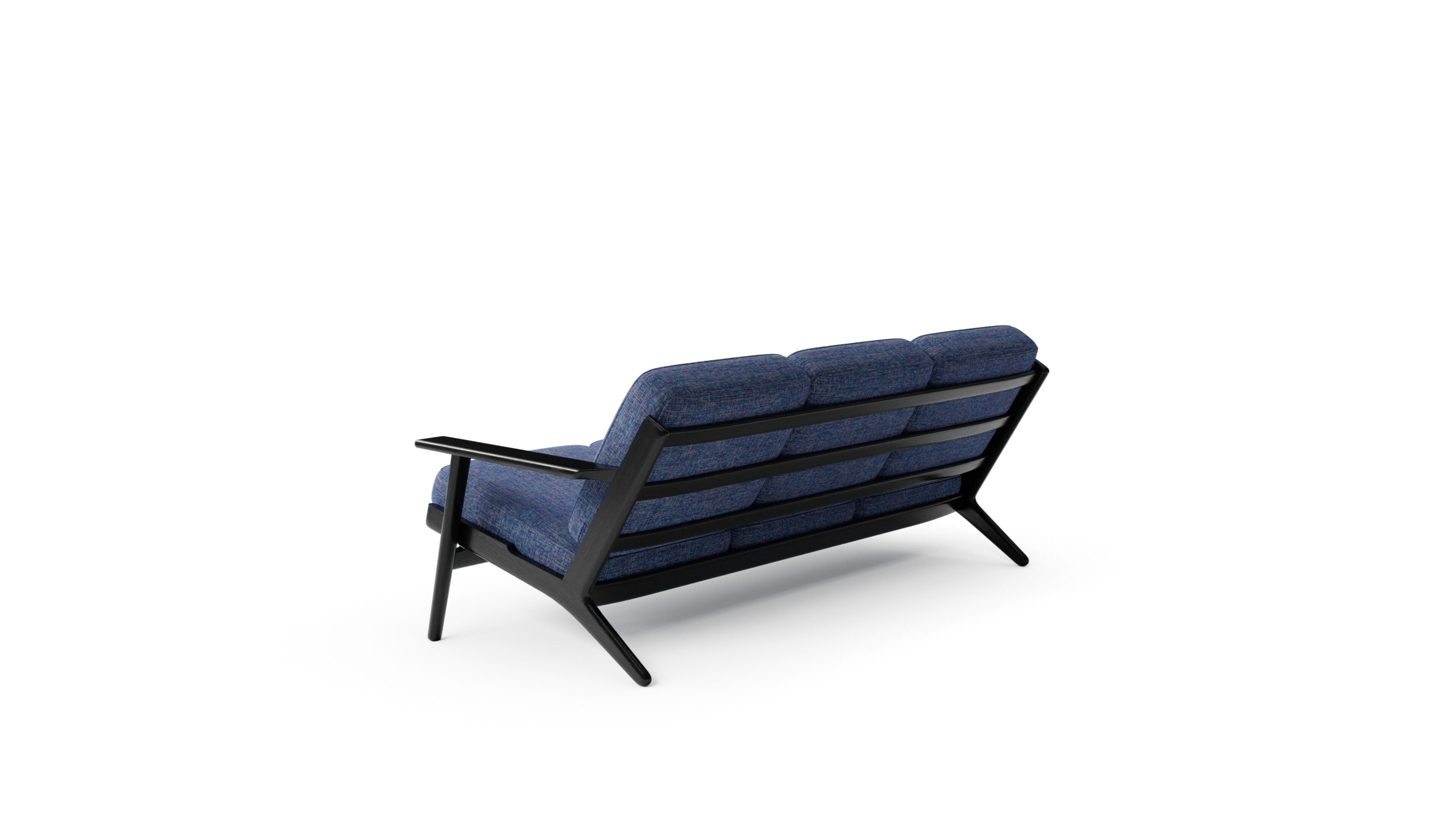 Hans J. Wegner GE290 Plank Sofa in the USA and Canada - Back Angle