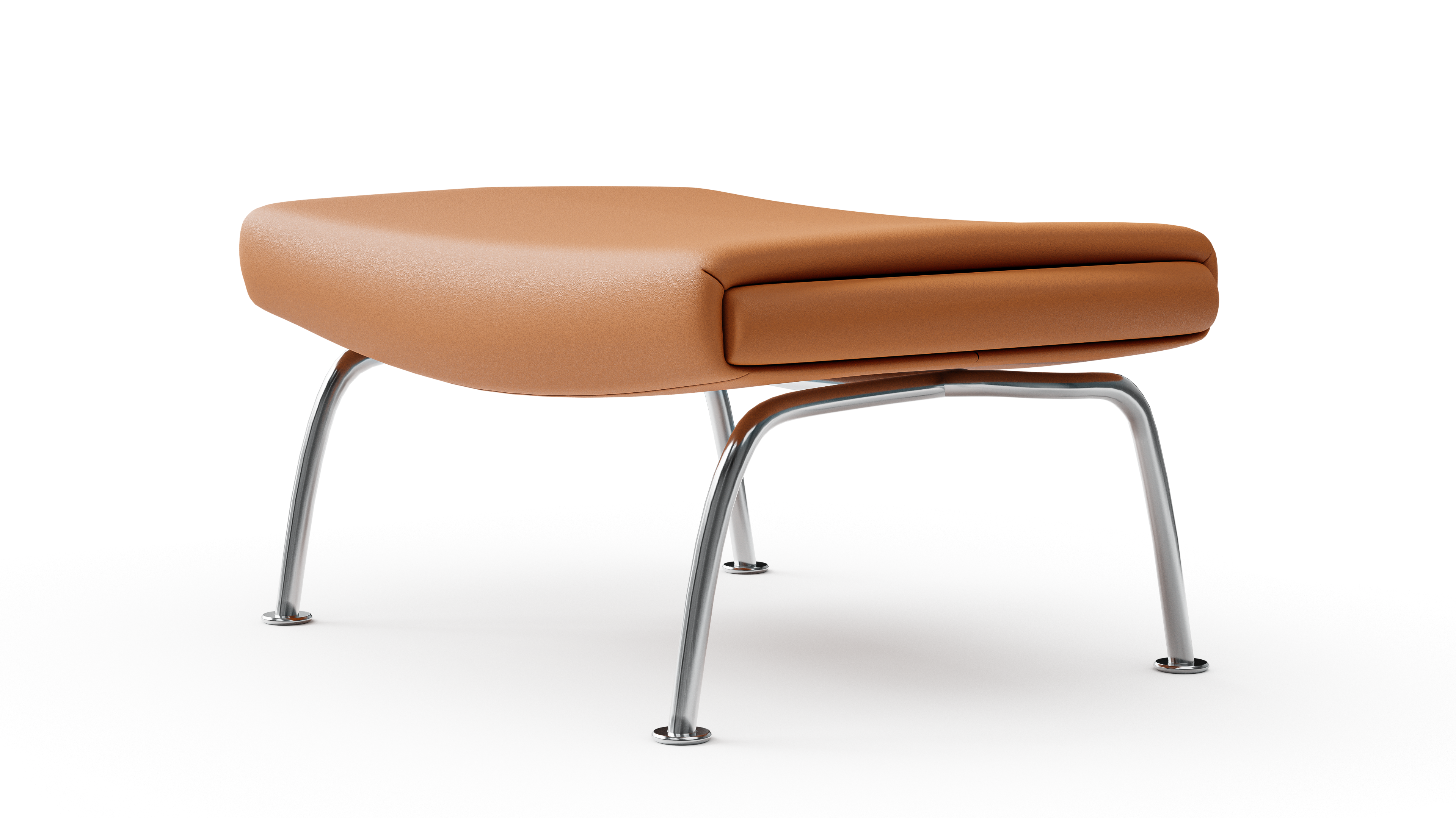 Hans Wegner 1002 Ox/Queen Ottoman in Canada and the USA - Closeup