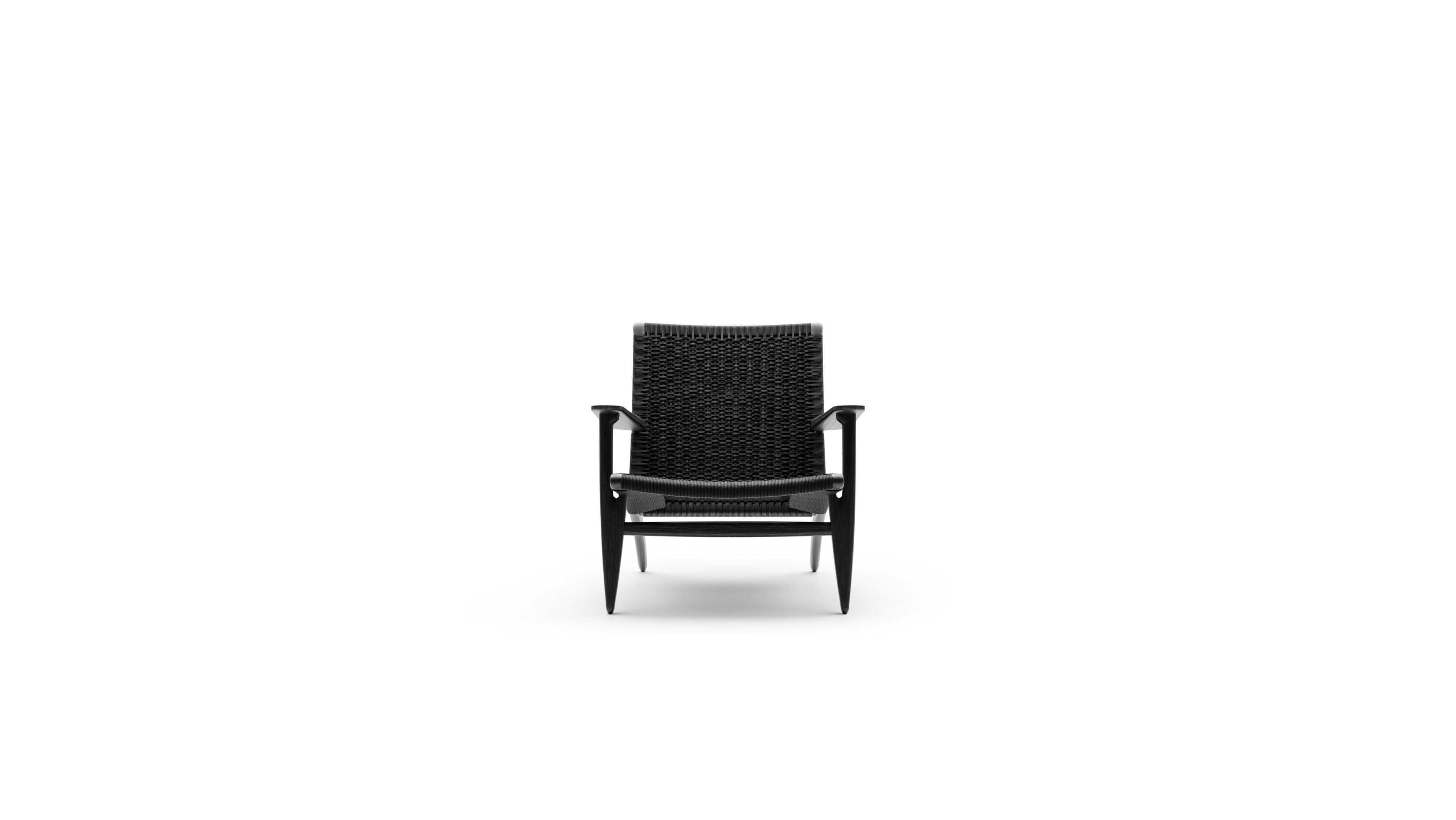 Hans Wegner CH25 Easy Chair Paper Cord in the USA and Canada - Front