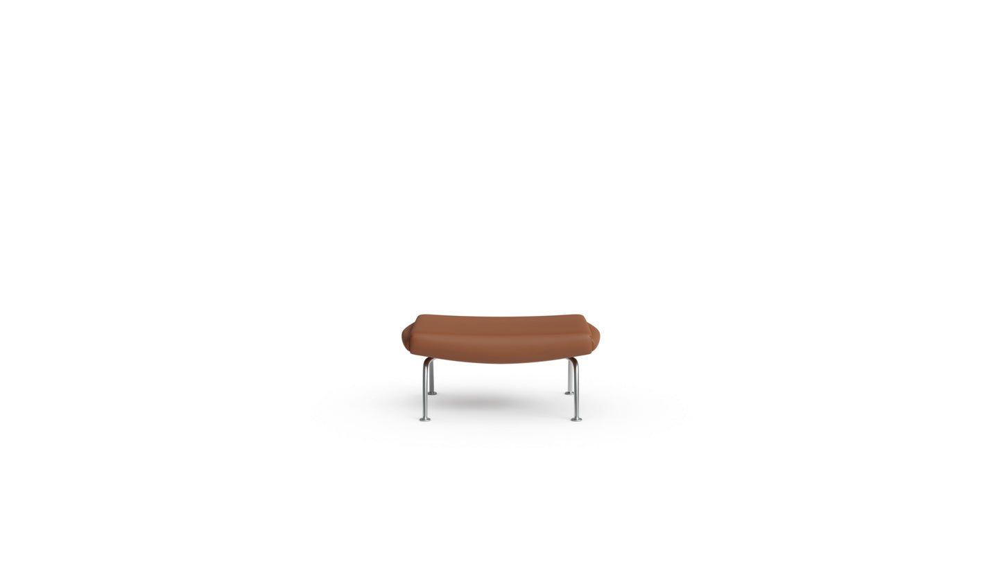 Hans Wegner Ox Chair & Ottoman in Canada and the USA - Front One-2