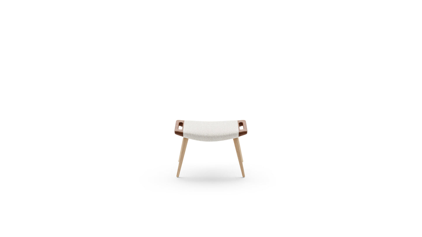 Hans Wegner Papa Bear Chair & Ottoman in Canada and the USA PP19 & PP120 - Front One-2