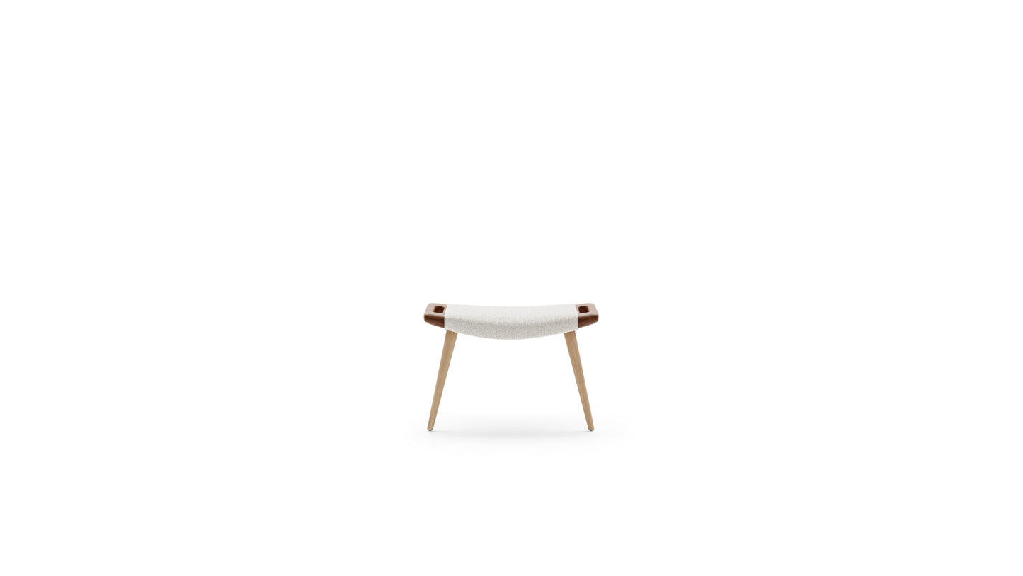Hans Wegner Papa Bear Ottoman in Canada and the USA - Front
