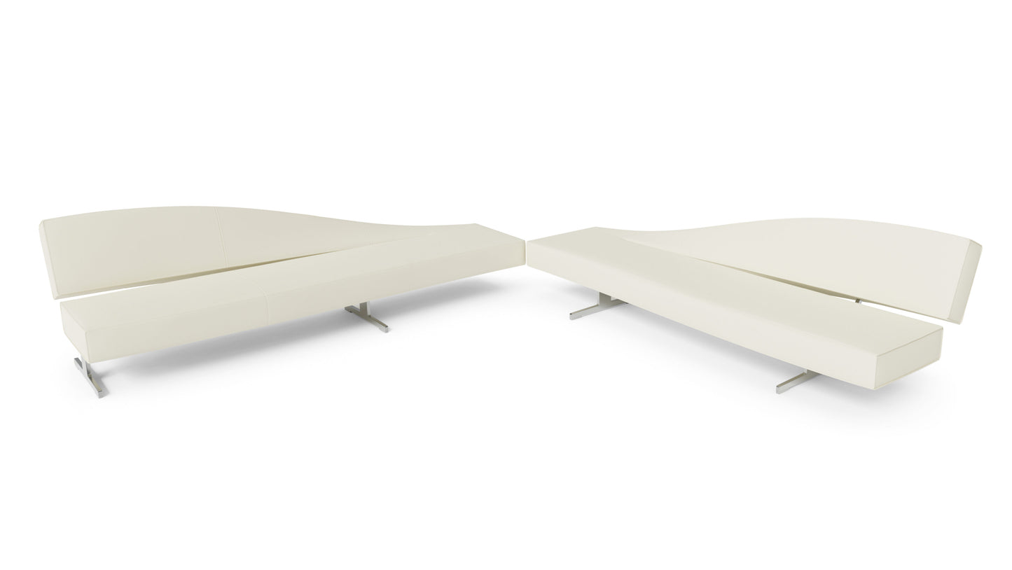 Jean Marie Massaud Aspen Sofa in the USA and Canada RH - Front Angle 3