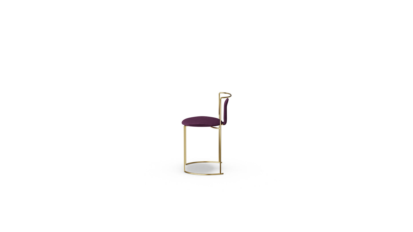 Kazuhide Takahama Gaja Dining Chair in Canada and the USA Padded Back - Side