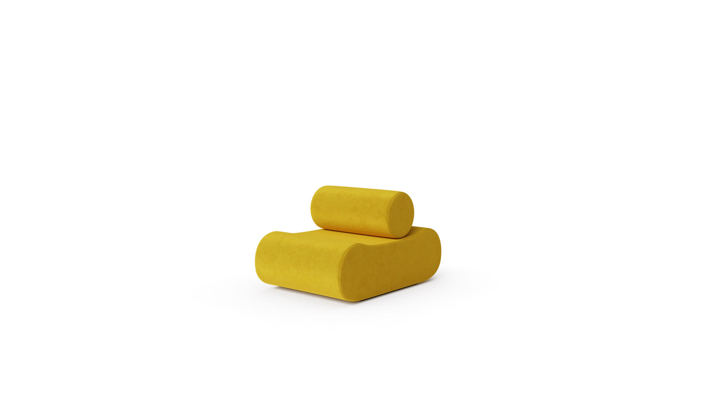Klaus Uredat Corbi Sofa 3-Seater in Canada and the USA - Front Angle 1