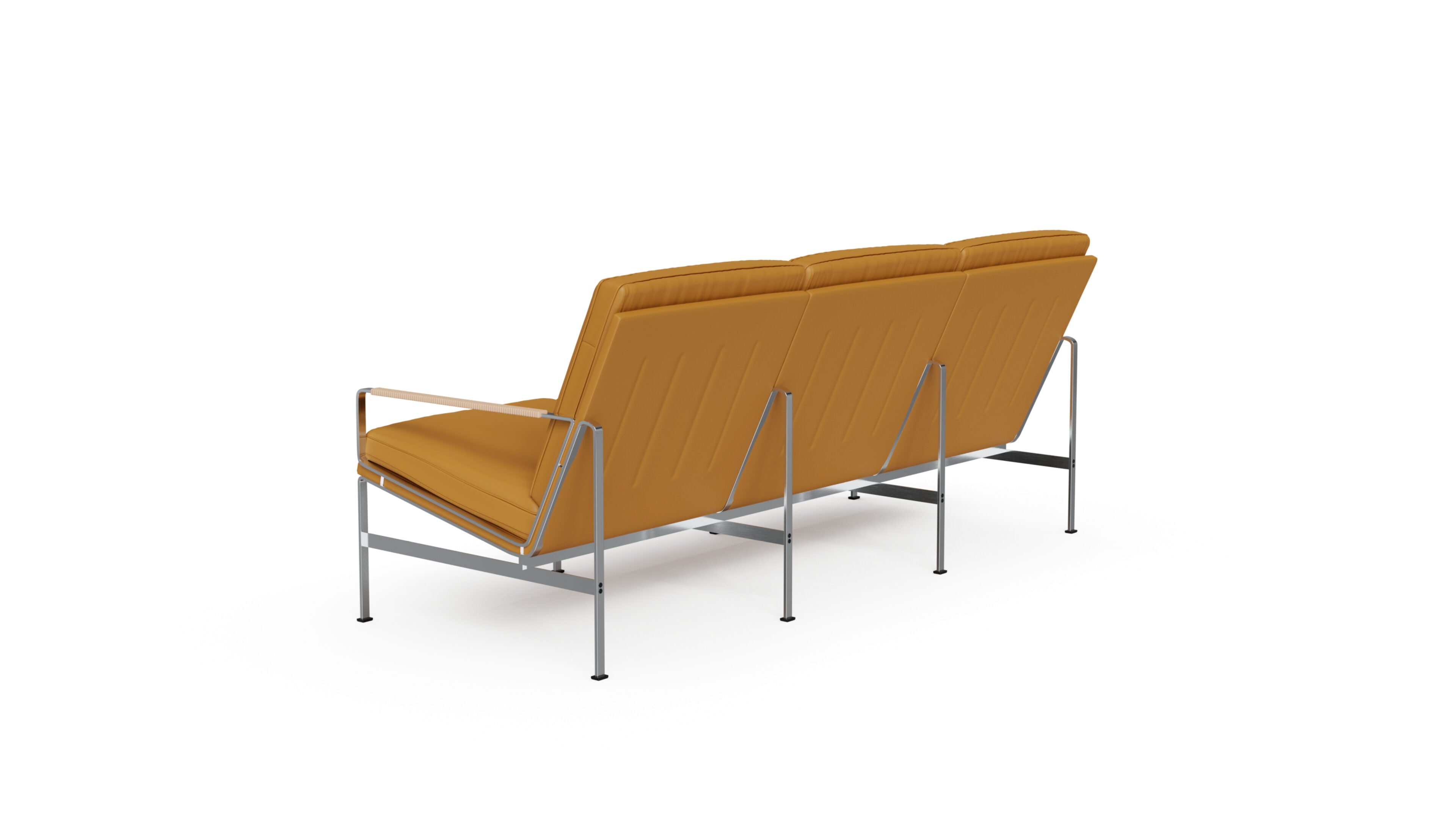 Lange Production FK6720-3 Sofa by Fabricius and Kastholm in the USA and Canada - Back Angle